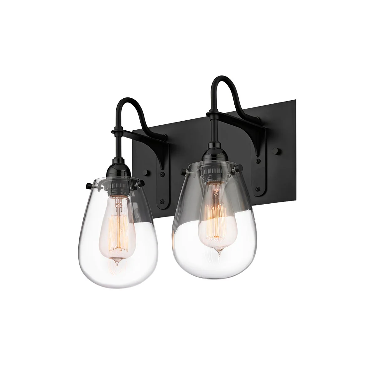 Sonneman Chelsea Satin Black 12.25W X 12.5H Lighting
