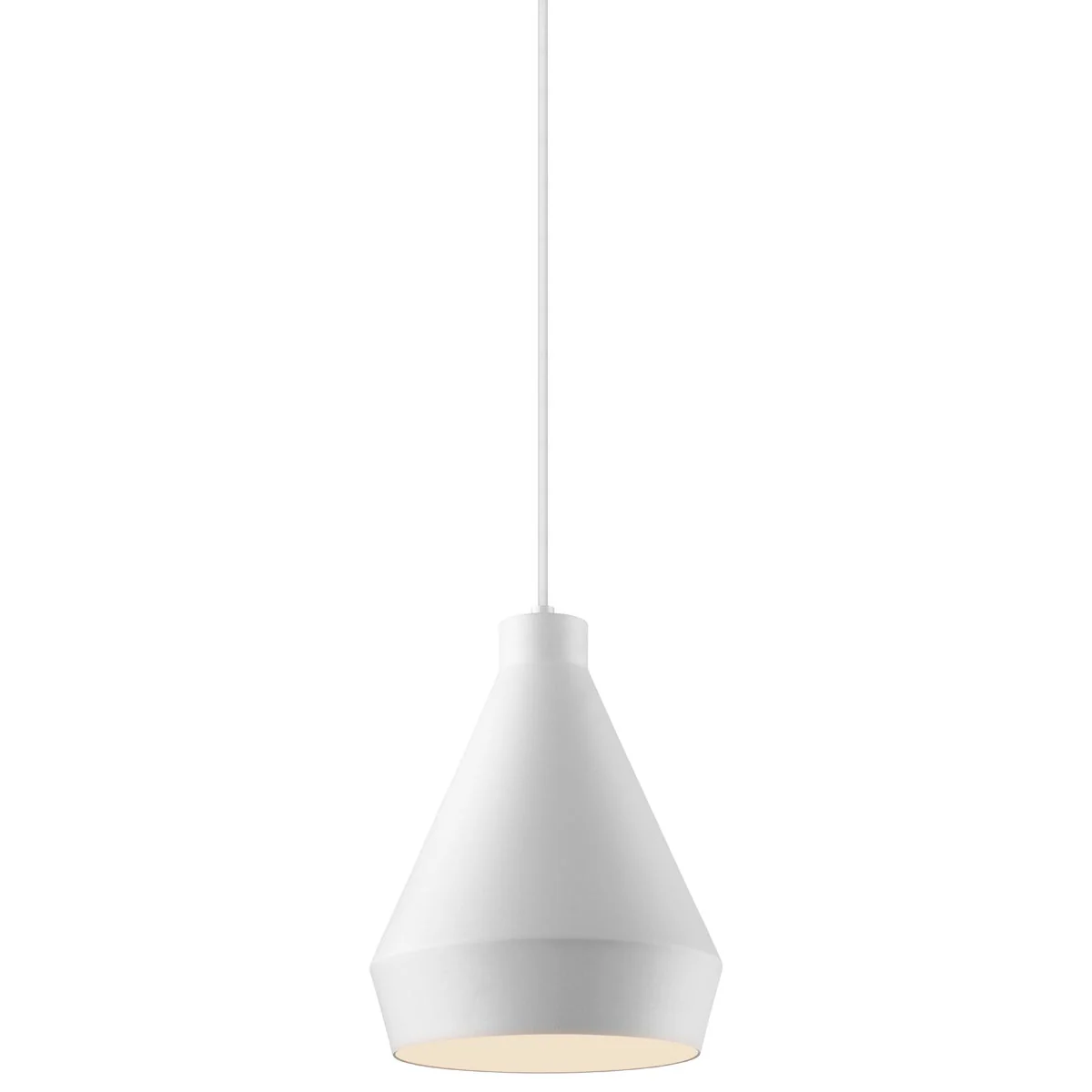 Sonneman Koma Satin White 9W X 11H Pendant