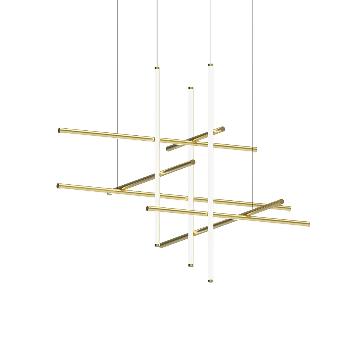 Sonneman Labyrinth Brass 61W X 53L X 45H Pendant