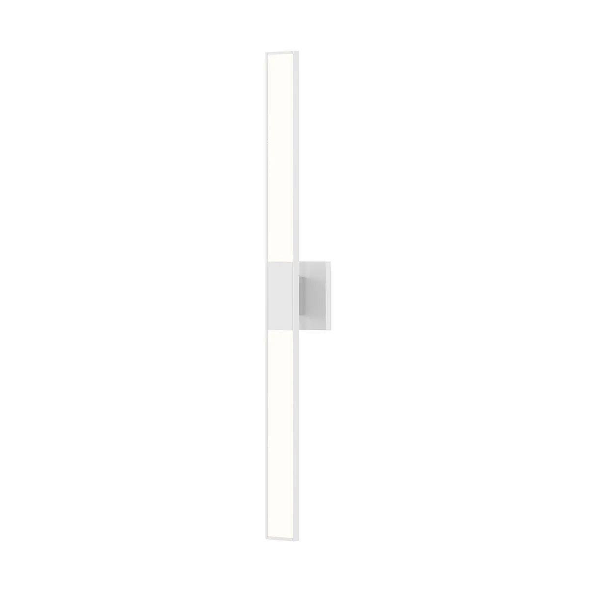 Sonneman Planes Satin White 2.5W X 32H Wall Sconce