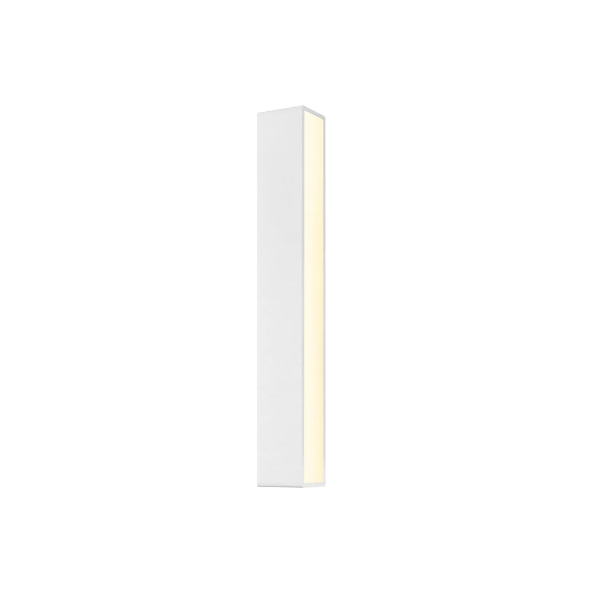 Sonneman Sideways Texture White 3.25W X 24H Wall Sconce