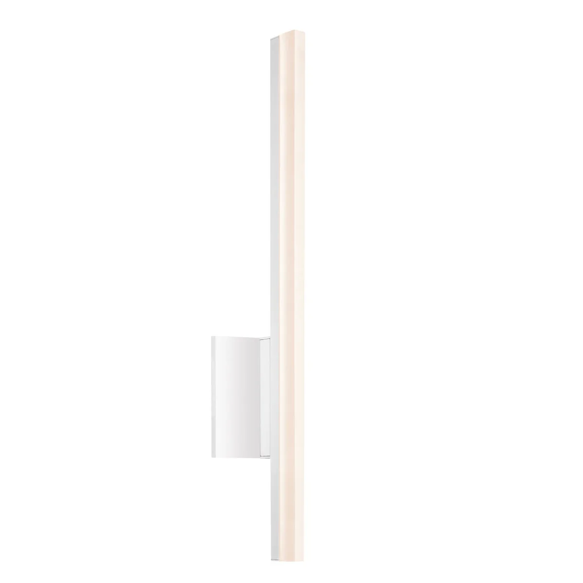 Sonneman Stiletto Satin White 5W X 23.75H Lighting
