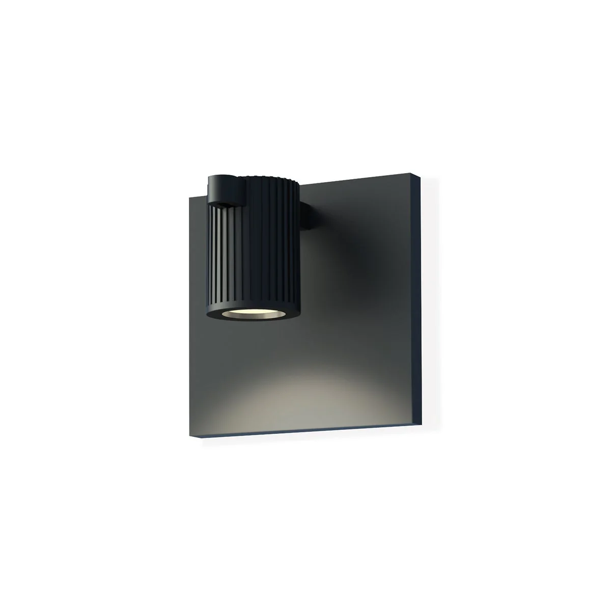 Sonneman Suspenders Satin Black 1.75W X 2.25H Wall Sconce