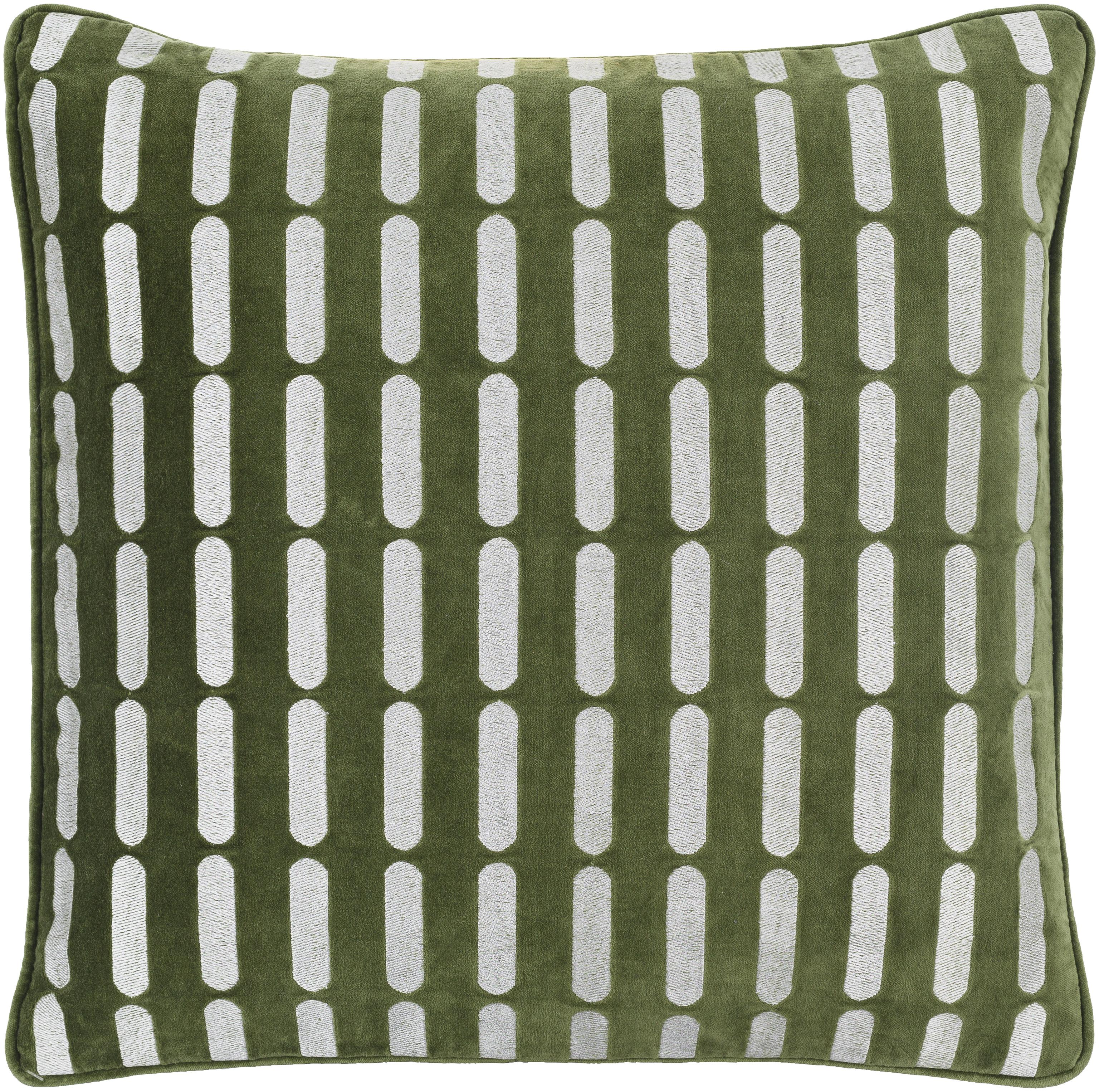 Surya Connecticut Ciu-008 18"L X 18"W Pillow