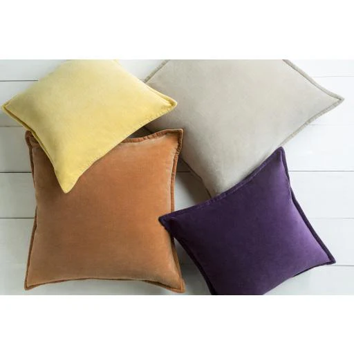 Surya Cotton Velvet Cv-006 22"H X 22"W Pillow Kit - Image 3