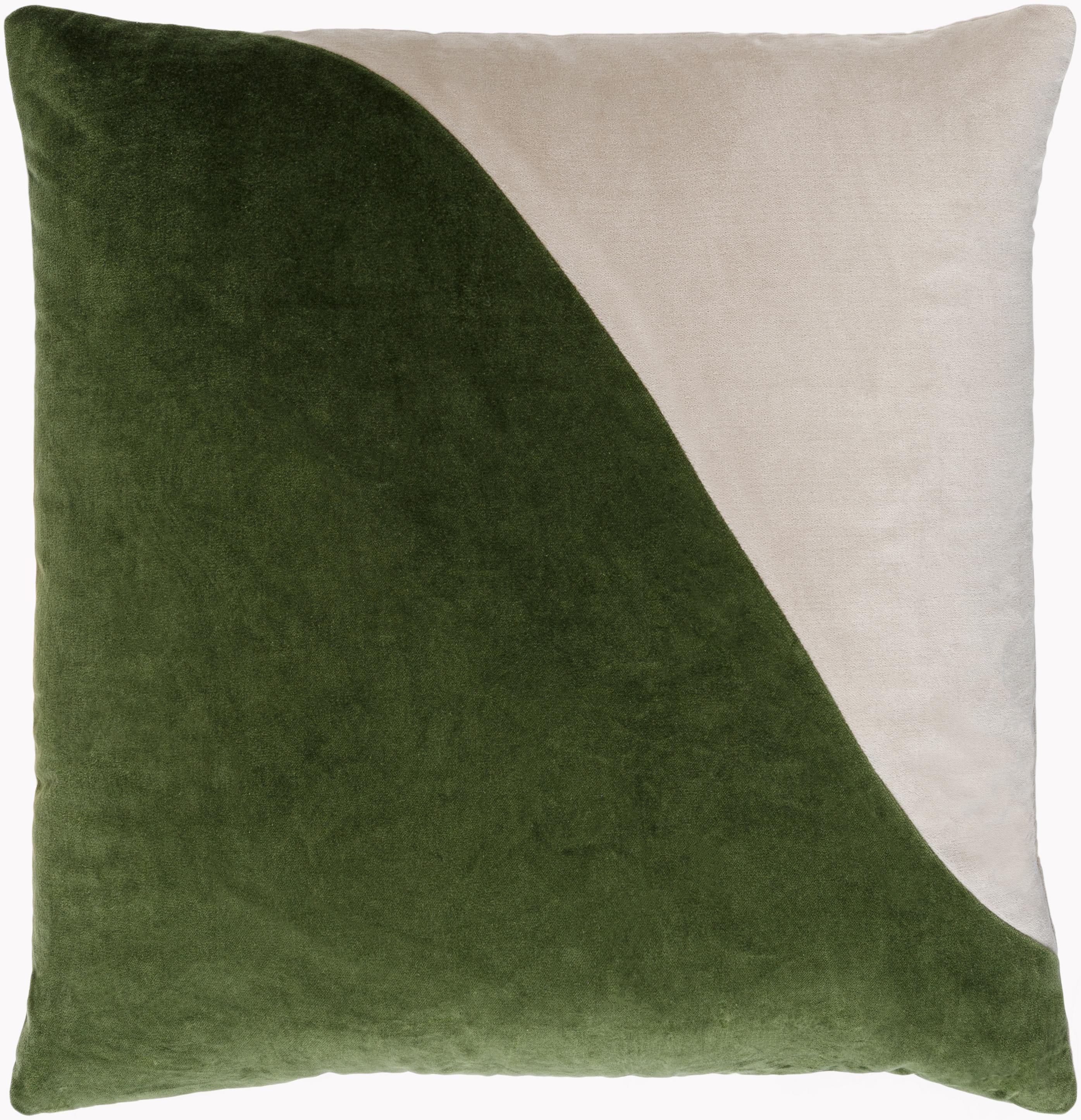 Surya Cotton Velvet Cv-072 22"H X 22"W Pillow Kit