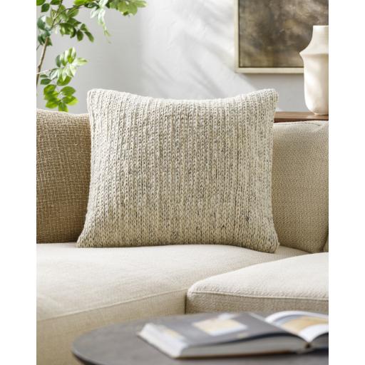 Surya Derby Drb-001 22"H X 22"W Pillow Kit - Image 2