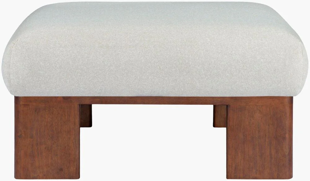 Surya Lunara Lura-001 18"H X 36"W X 36"D Bench/Ottoman/Stool - Image 2