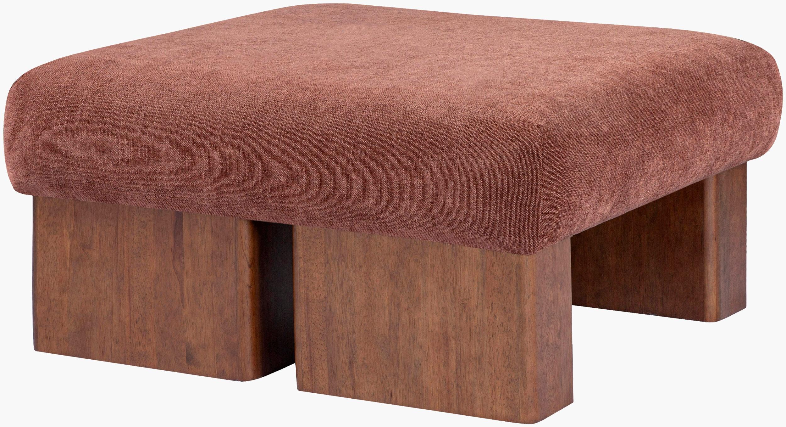 Surya Mirava Mira-003 18"H X 36"W X 36"D Bench/Ottoman/Stool