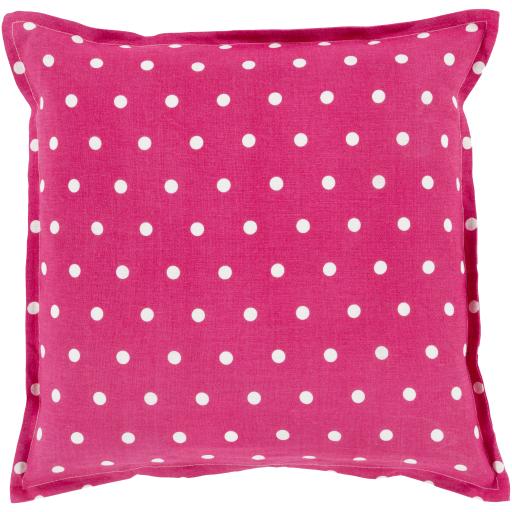 Surya Polka Dot Pd-004 22"L X 22"W Pillow