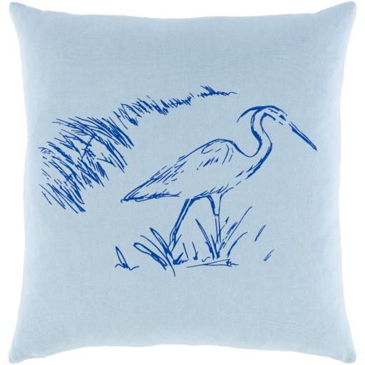 Surya Sea Life Slf-007 18"L X 18"W Pillow