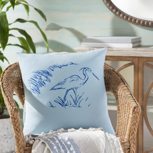Surya Sea Life Slf-007 18"L X 18"W Pillow - Image 3
