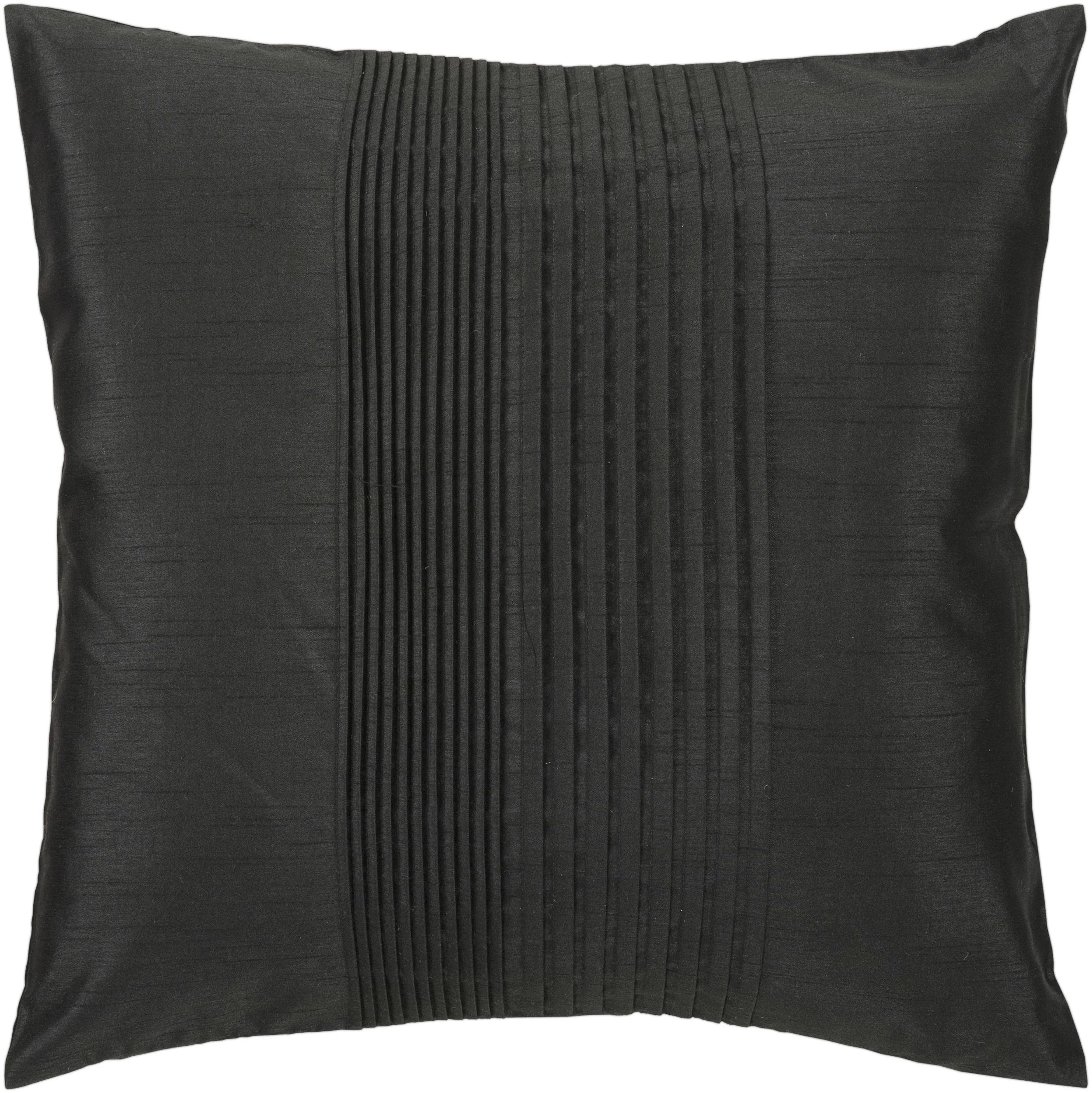 Surya Solid Pleated Hh-027 22"L X 22"W Pillow