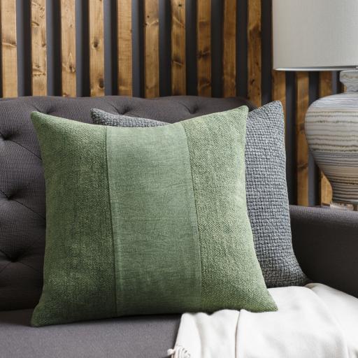 Surya Washed Stripe Wss-003 20"H X 20"W Pillow Kit - Image 3