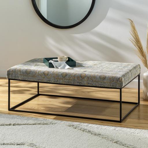 Surya Yalova Yal-003 18"H X 50"W X 30"D Bench/Ottoman/Stool - Image 2