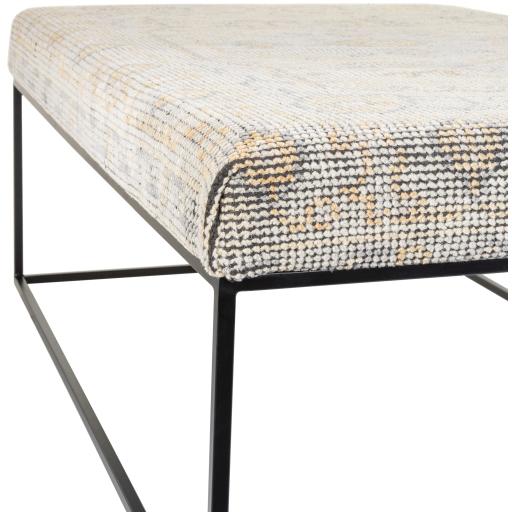Surya Yalova Yal-003 18"H X 50"W X 30"D Bench/Ottoman/Stool - Image 3