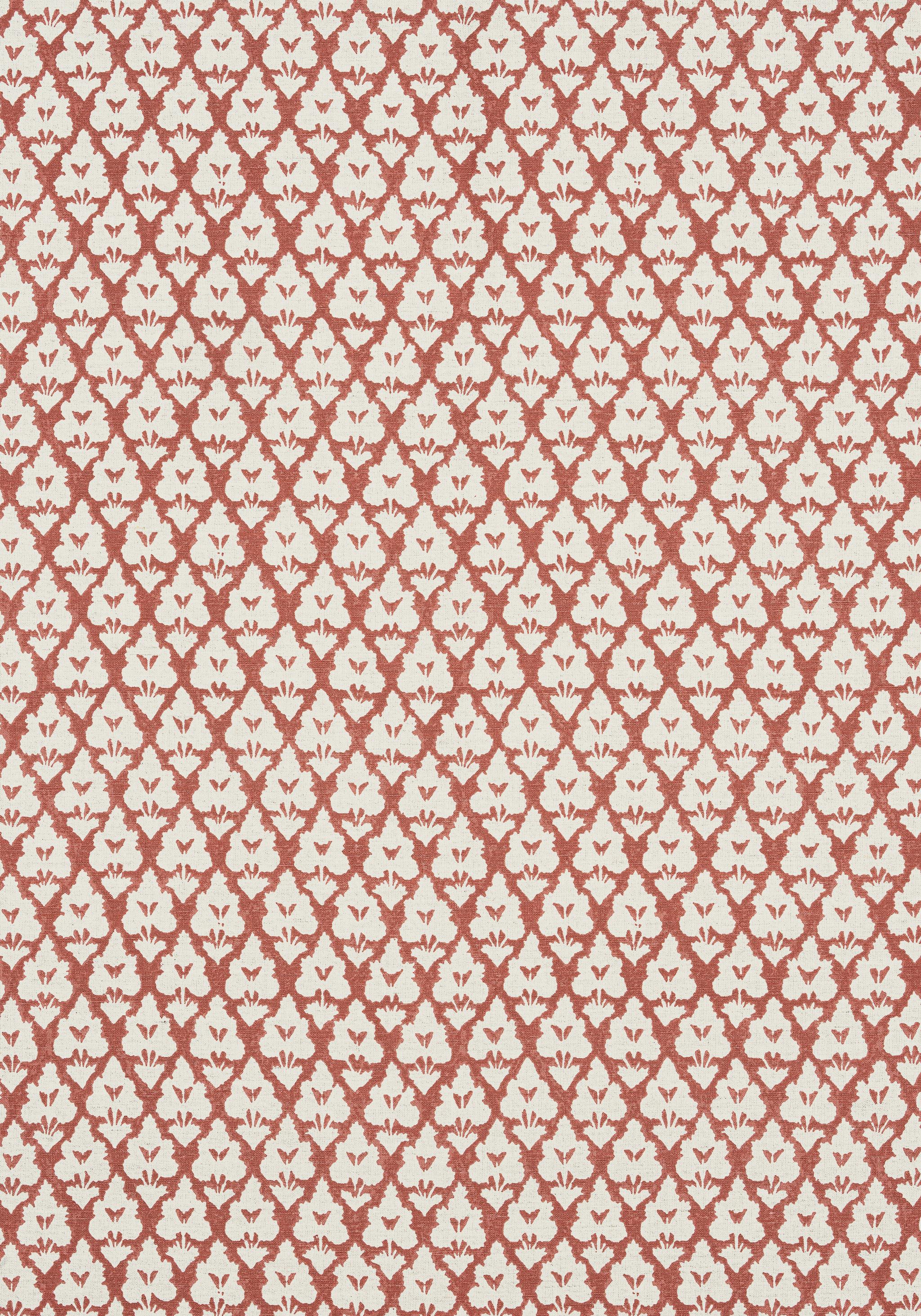 Thibaut Arboreta Cranberry Fabric