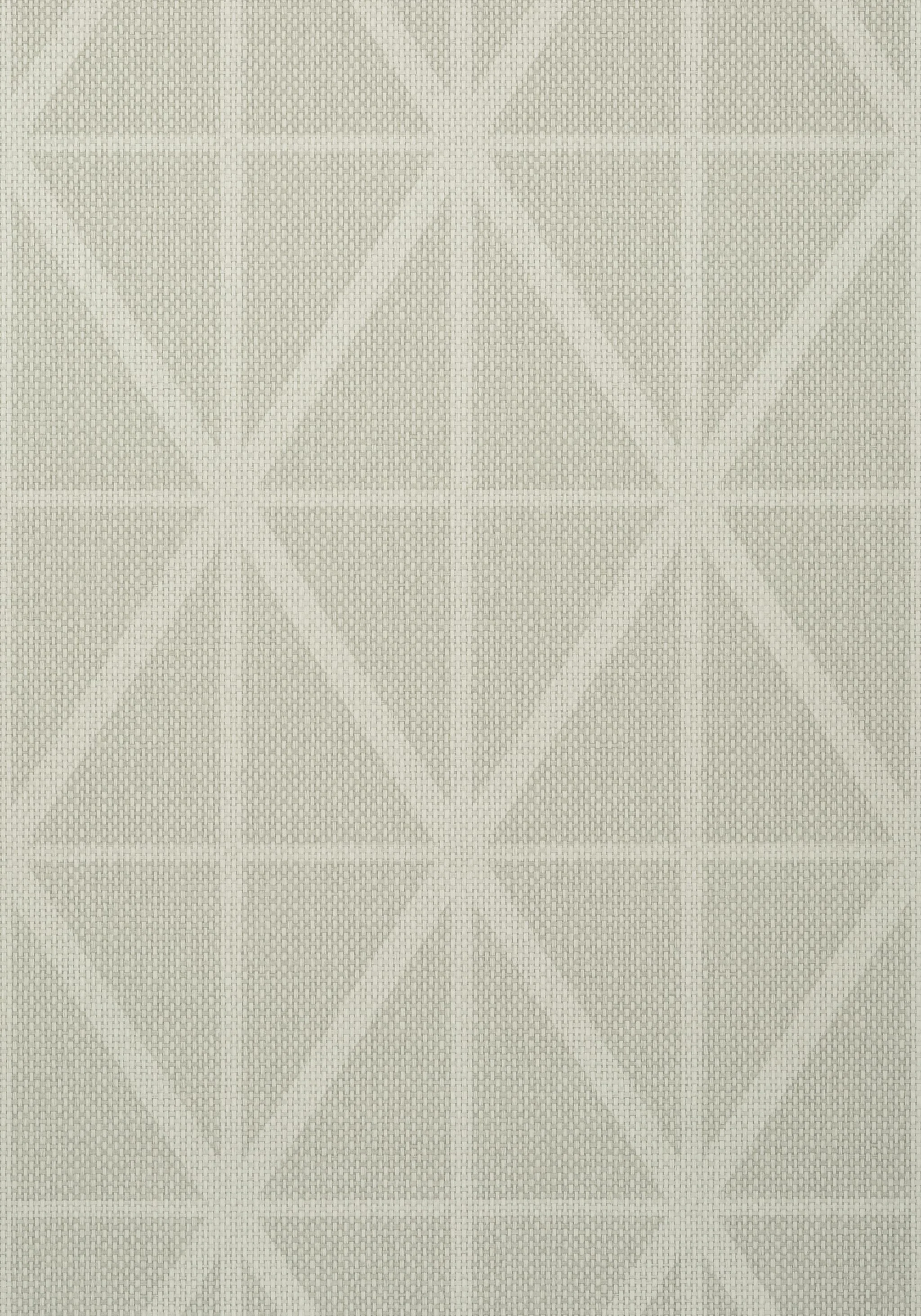 Thibaut Cafe Weave Trellis Putty Wallpaper