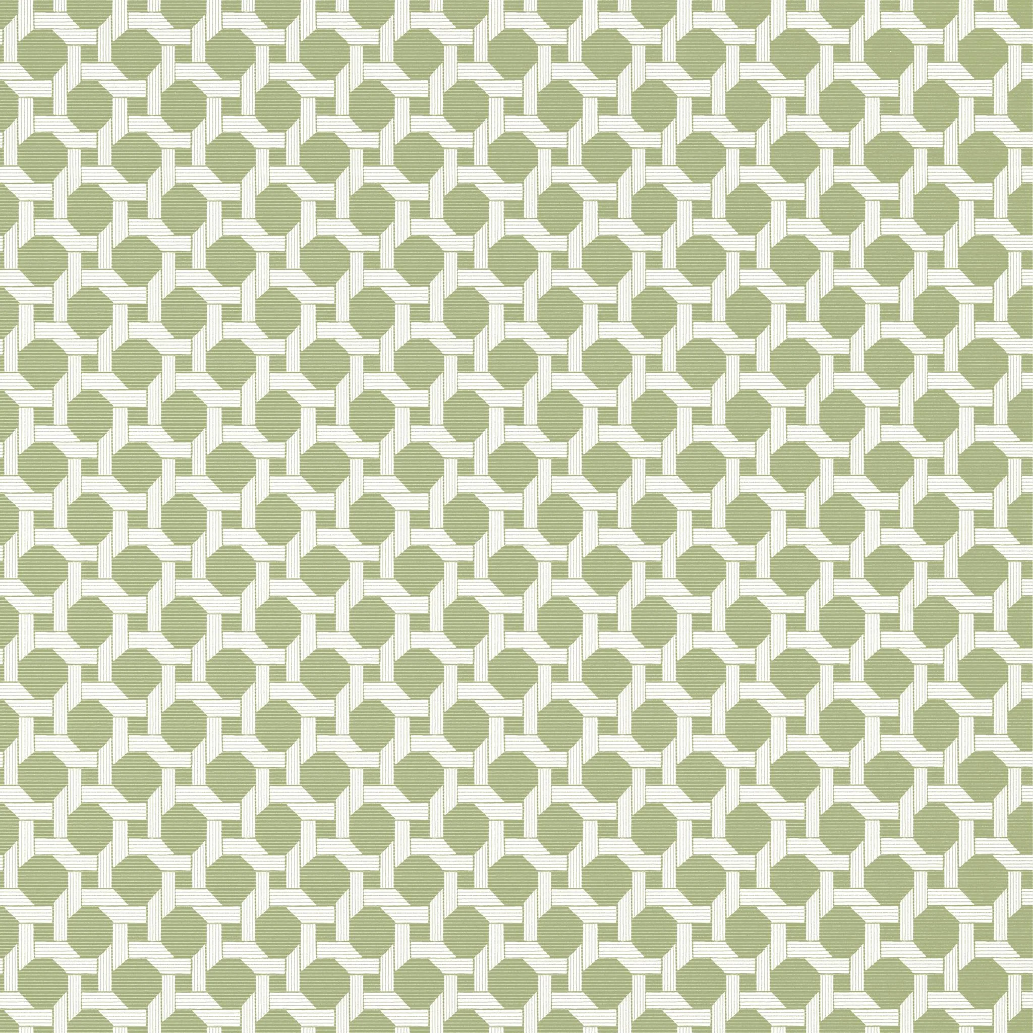 Thibaut Charter Sage Wallpaper