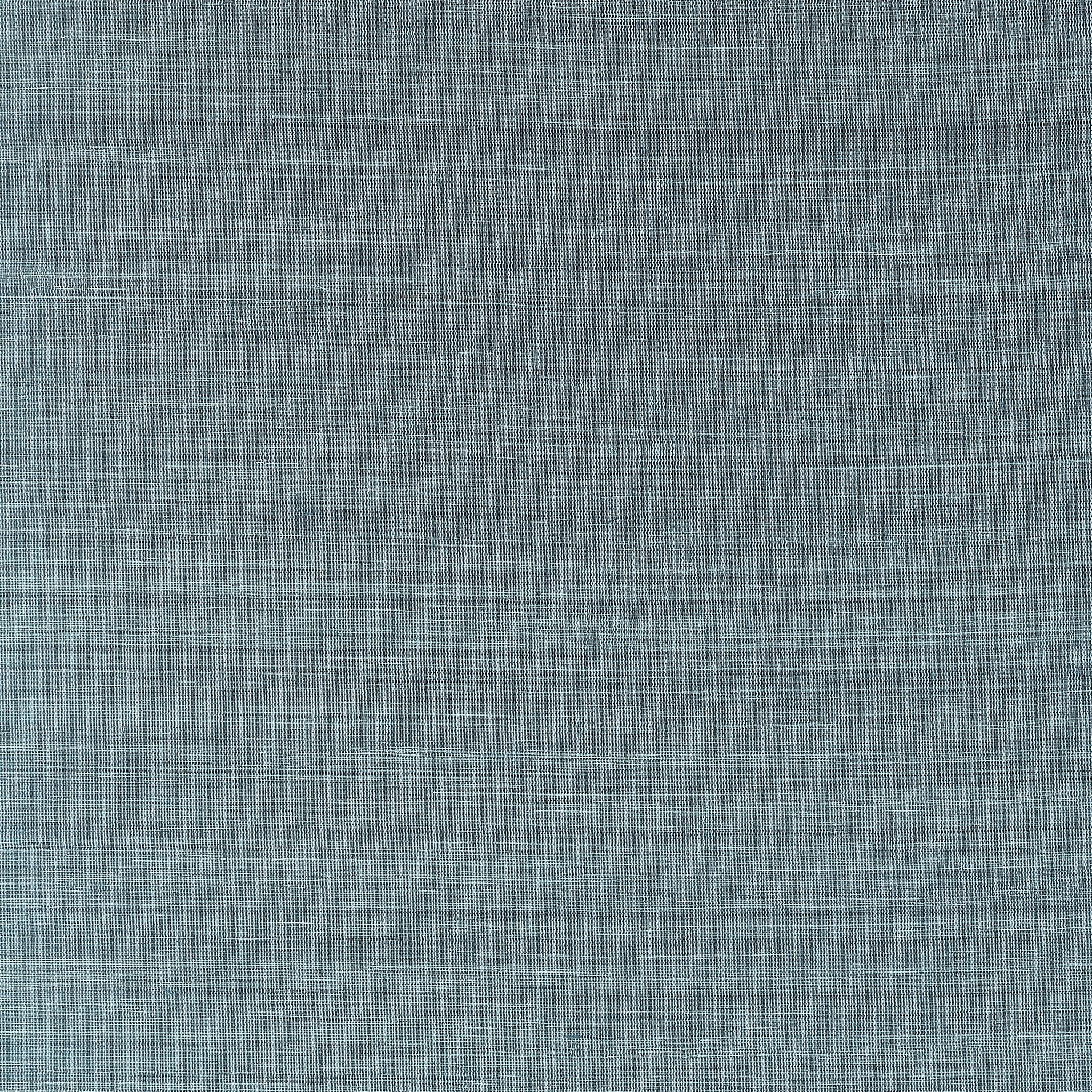 Thibaut Windward Sisal Dusty Teal Wallpaper