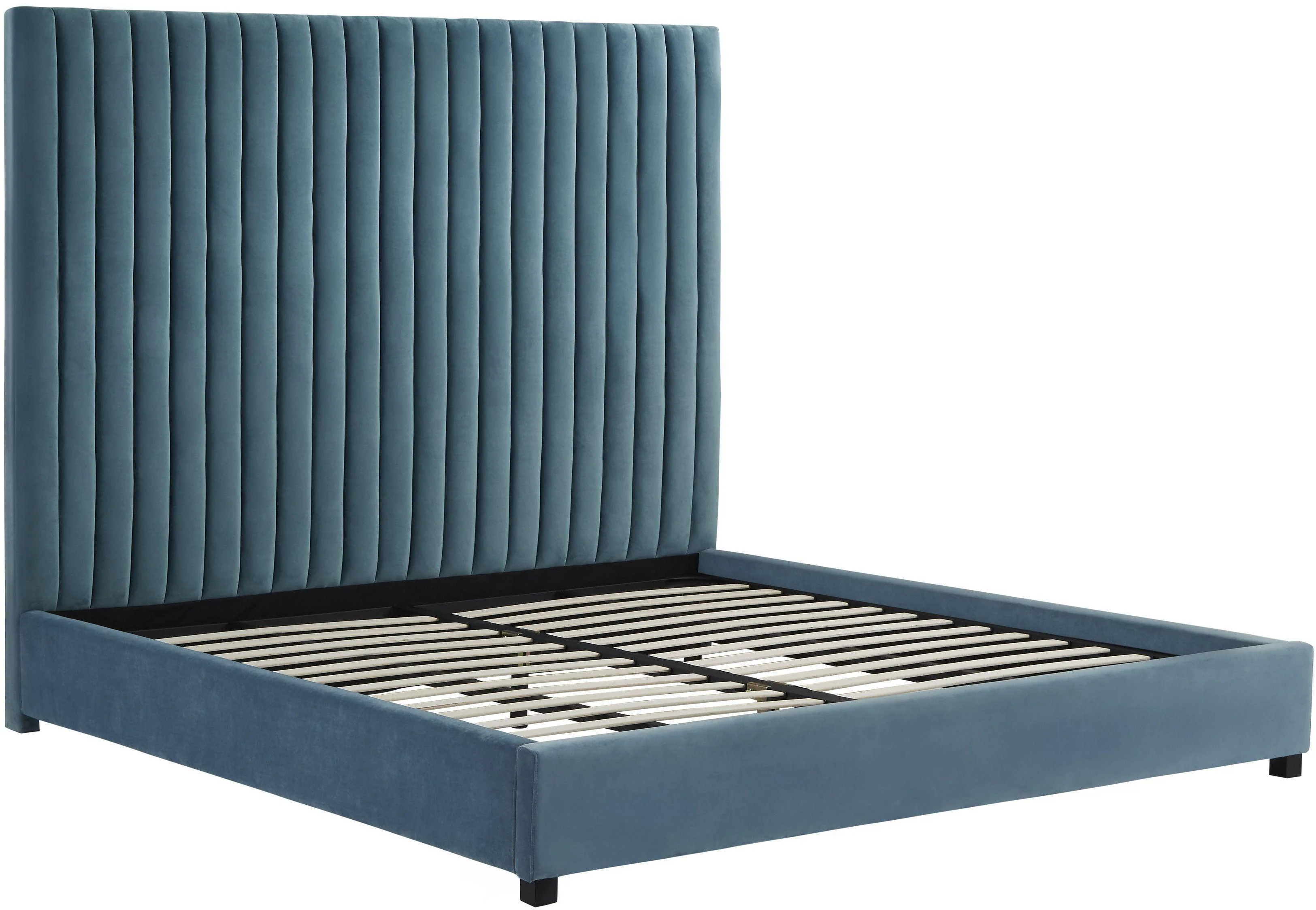 Tov Arabelle Sea Blue Bed In King - Image 6