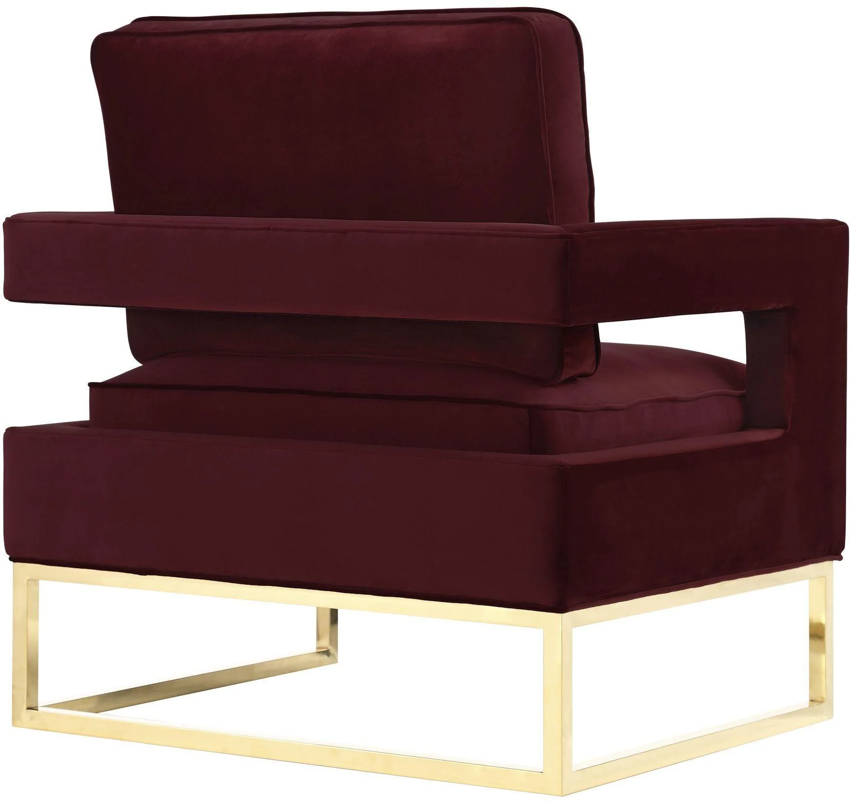 Tov Avery Performance Velvet Accent Chair - Image 4