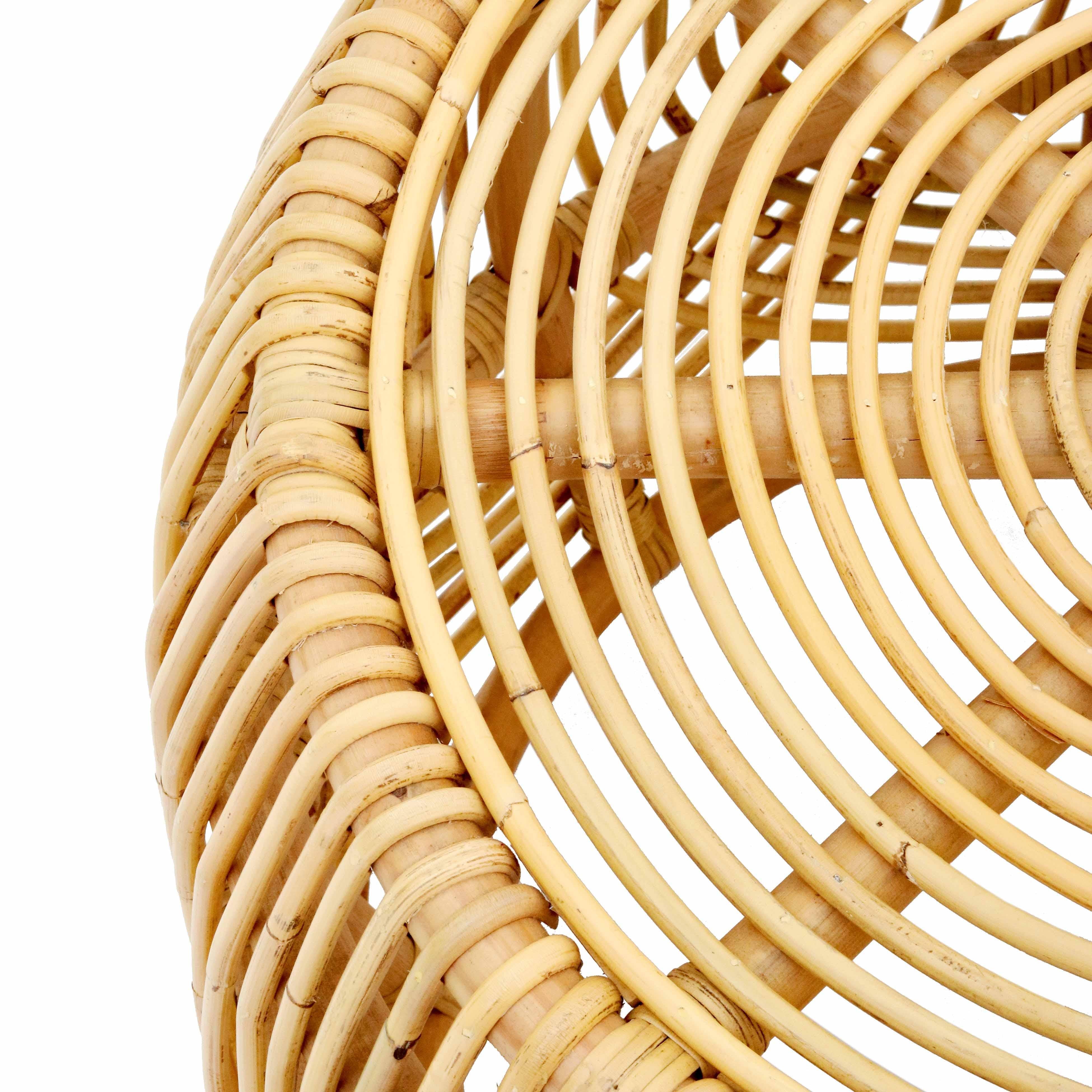 Tov Azrina 2-Piece Rattan Nesting Table Set - Image 6