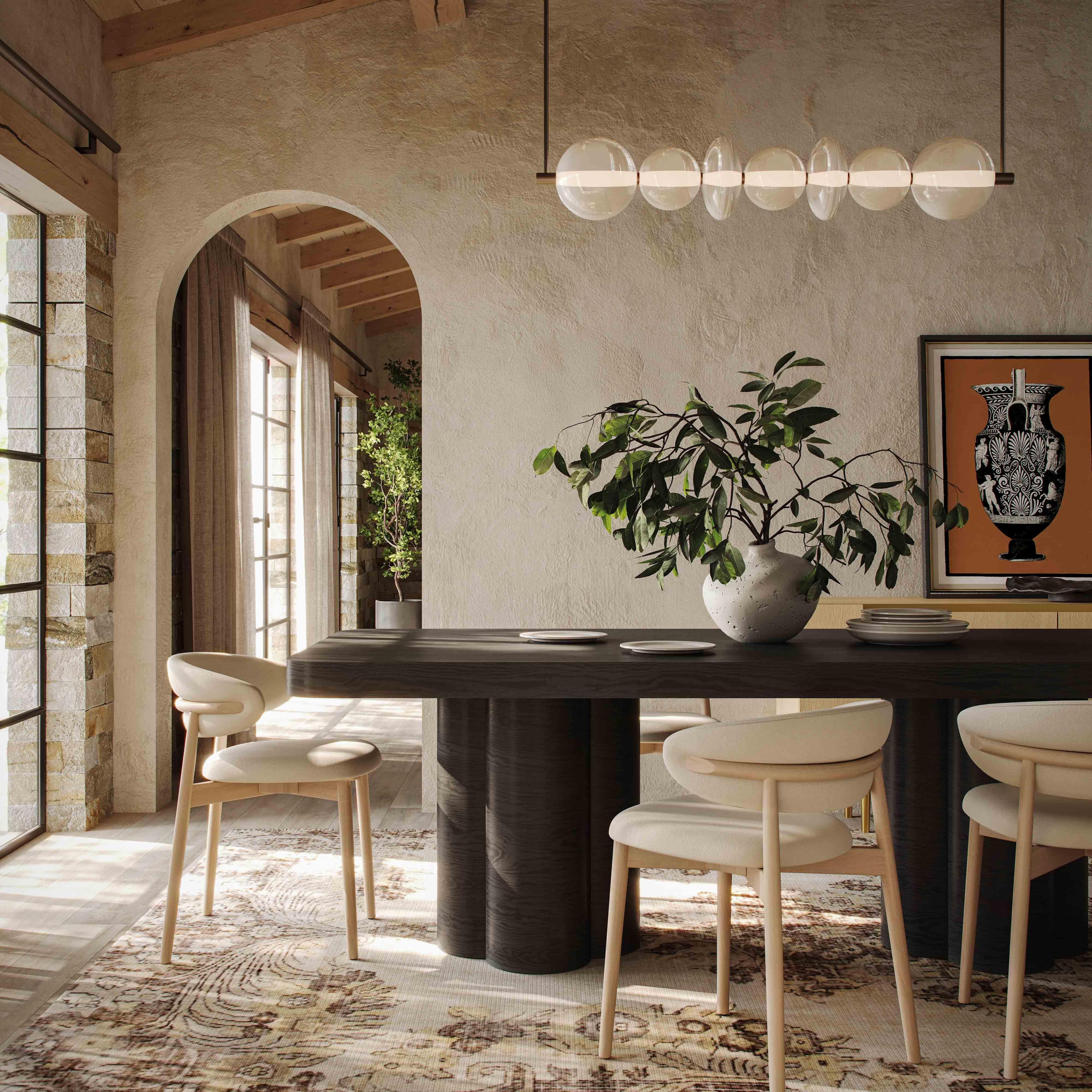 Tov Bambi Black Ash Dining Table - Image 4