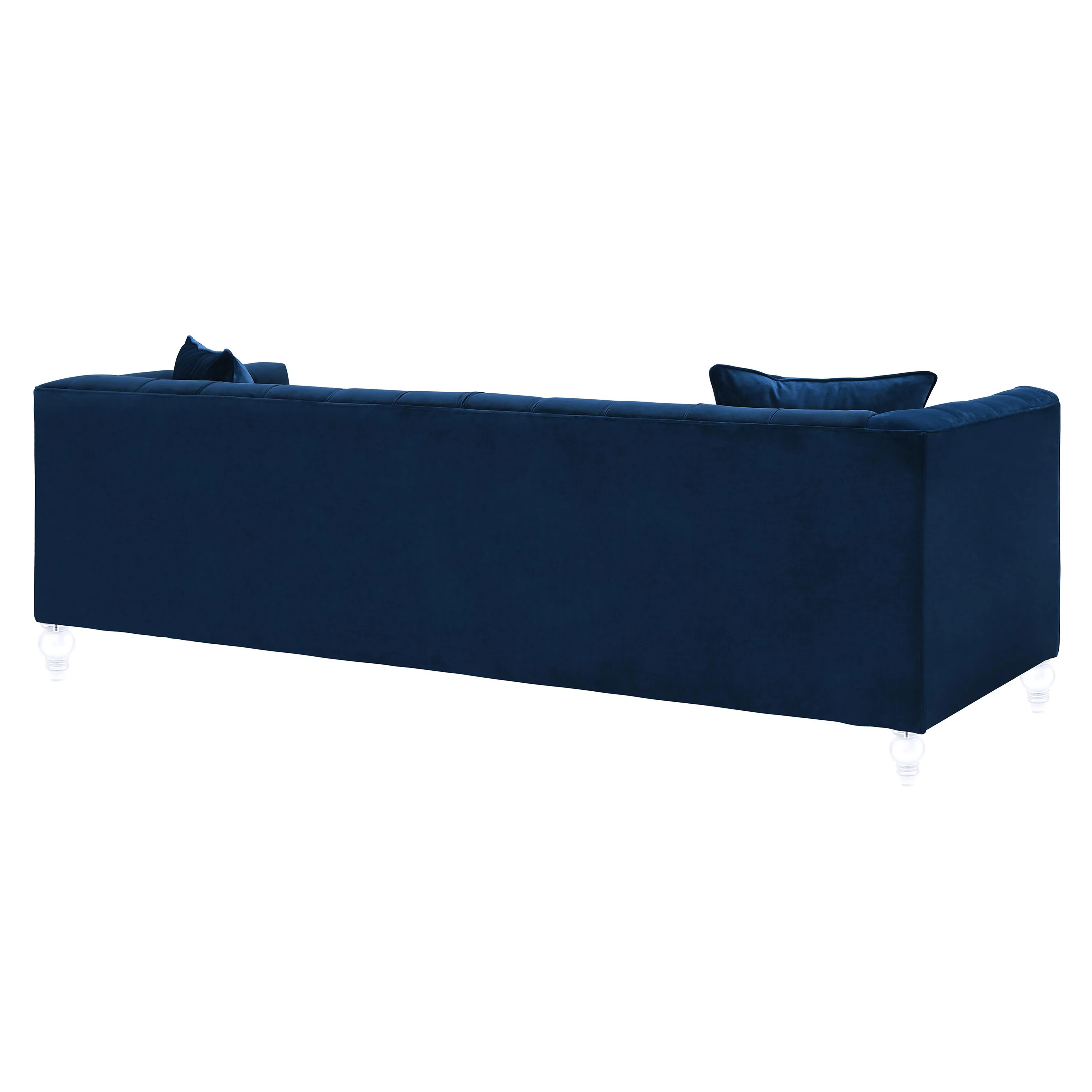 Tov Bea Navy Velvet Sofa - Image 4