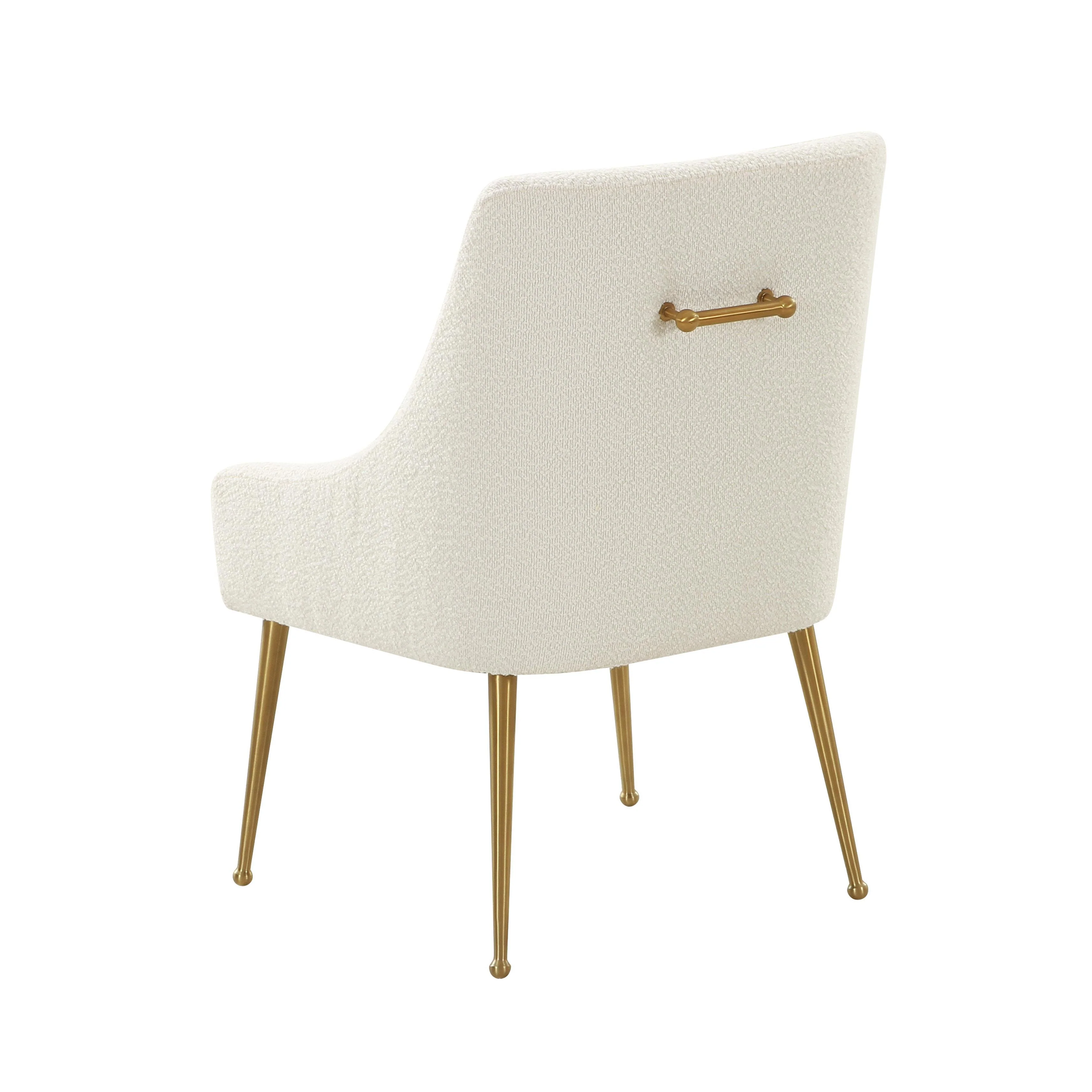 Tov Beatrix Cream Performance Boucle Side Chair - Image 4