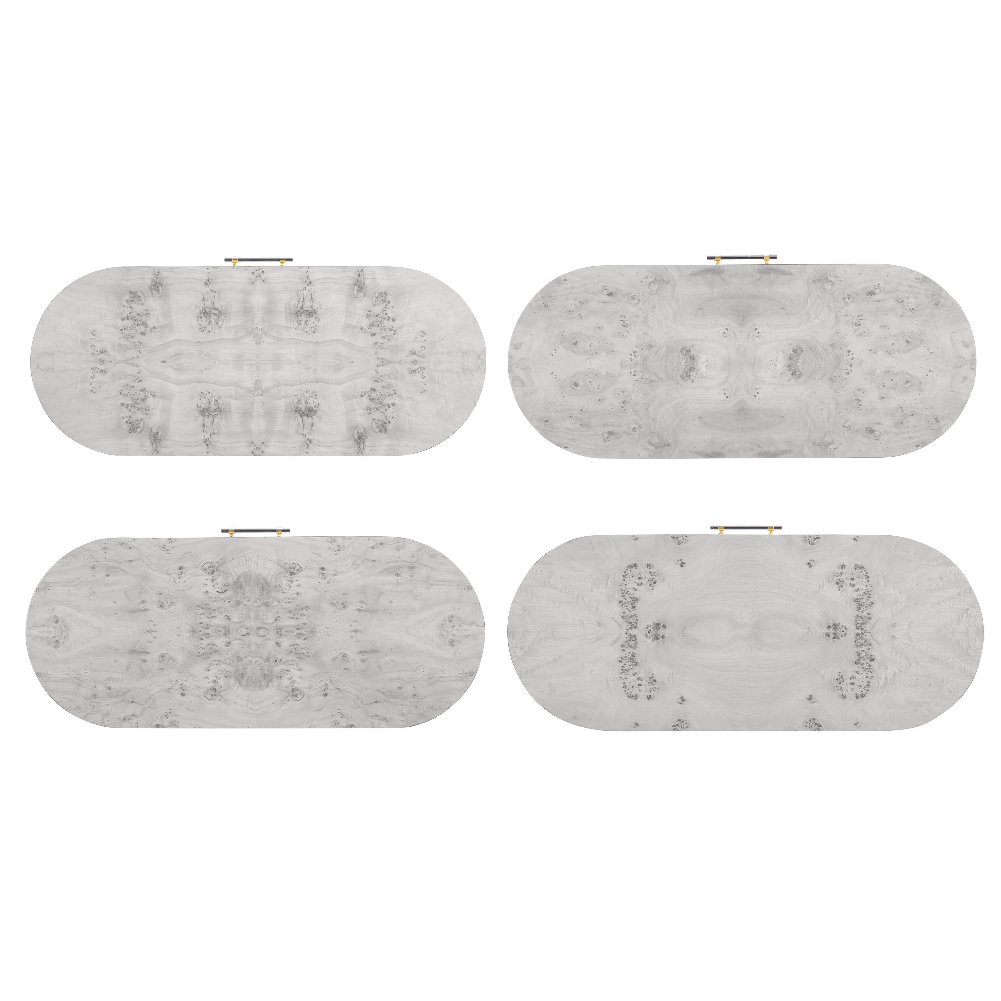 Tov Brandyss White Burl Work Desk - Image 9