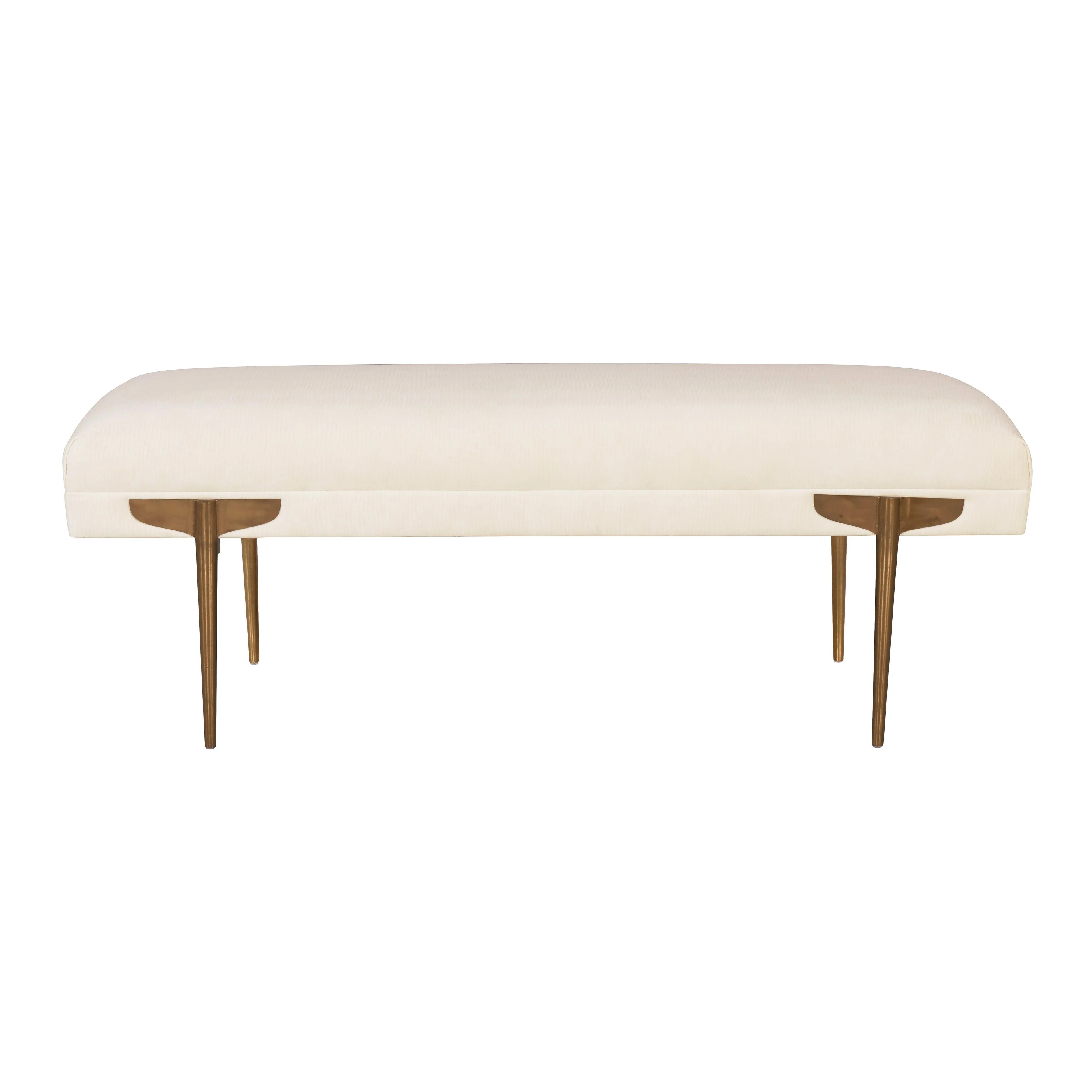 Tov Brno 53.5" Performance Velvet Bench - Image 4