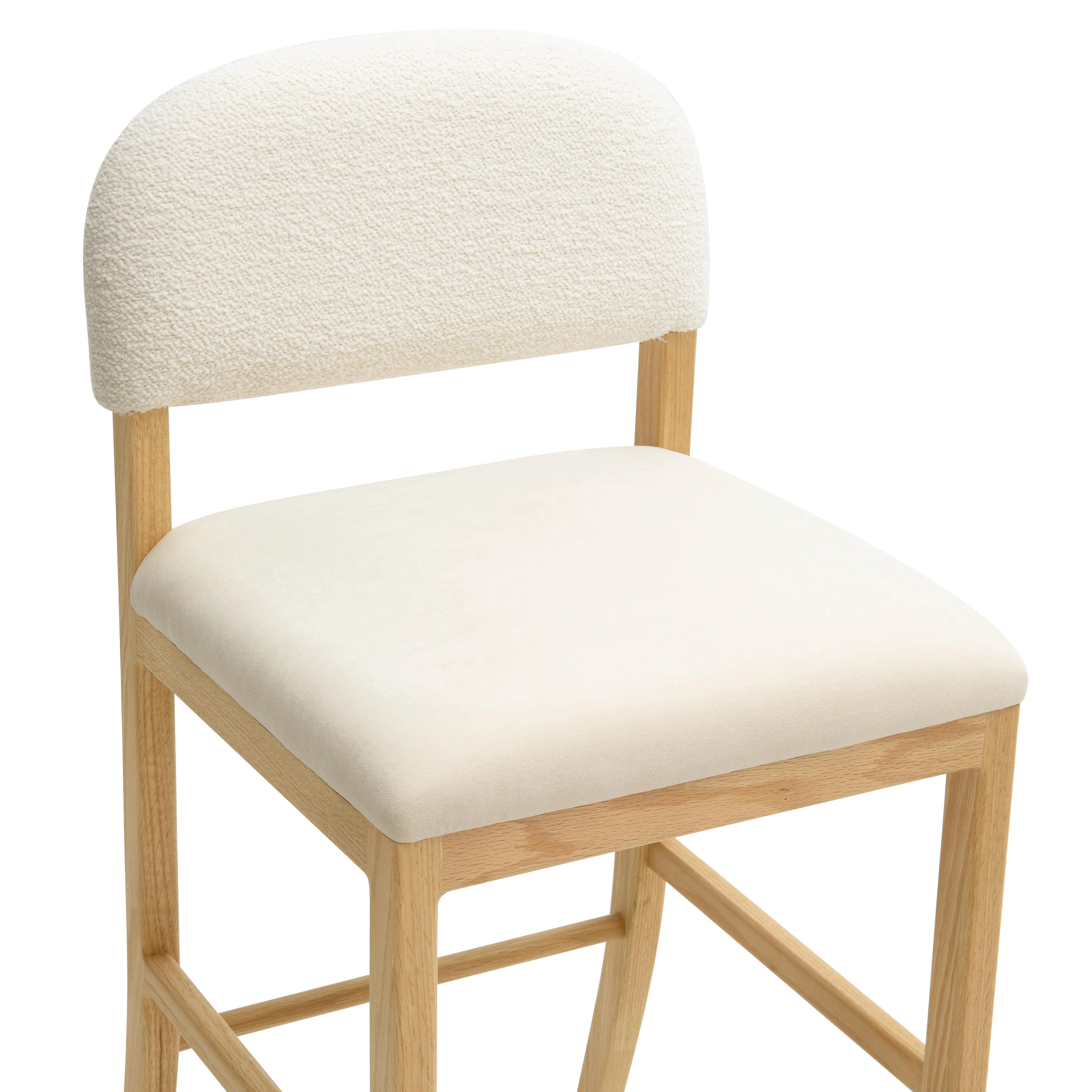 Tov Calla Performance Velvet Counter Stool - Image 5