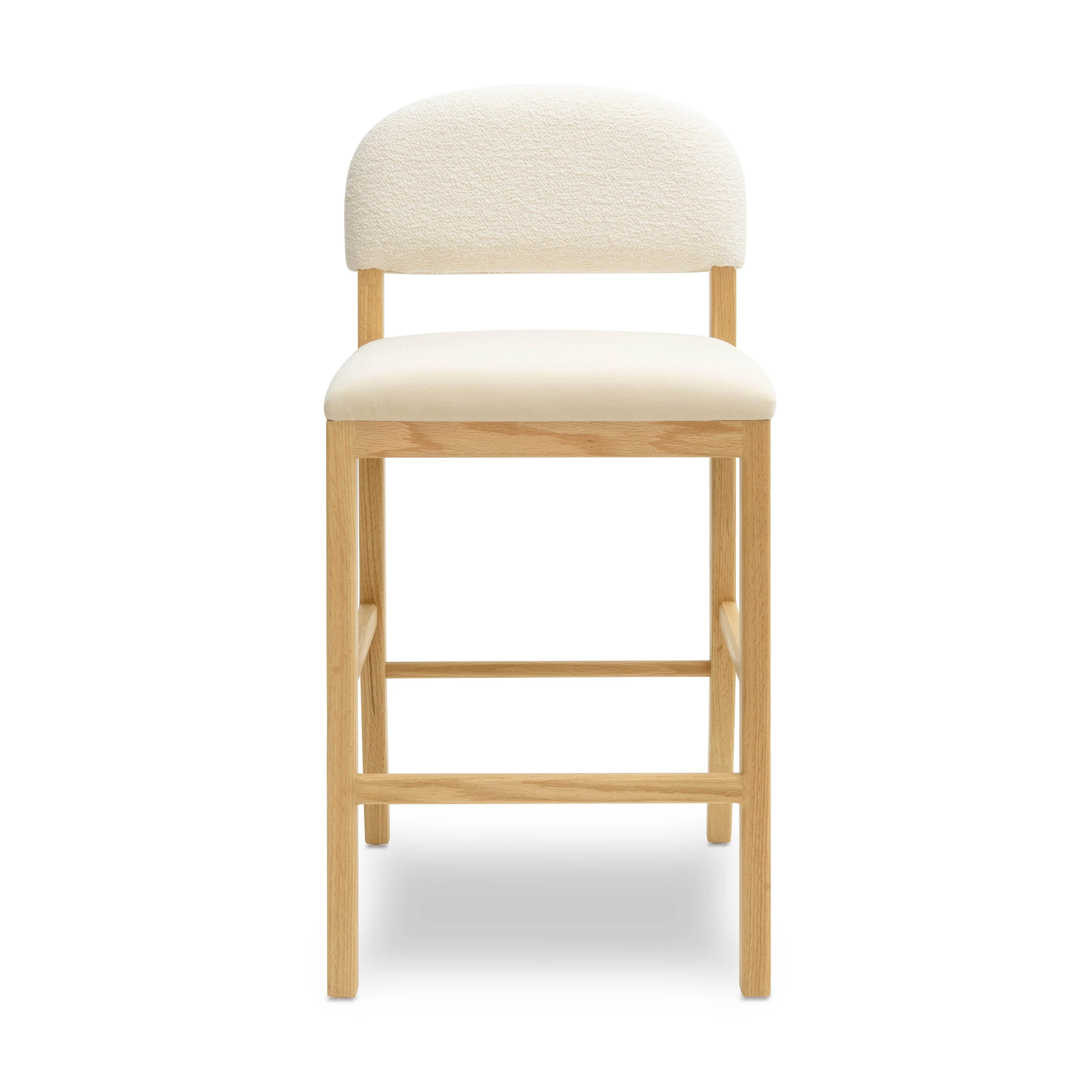 Tov Calla Performance Velvet Counter Stool - Image 7