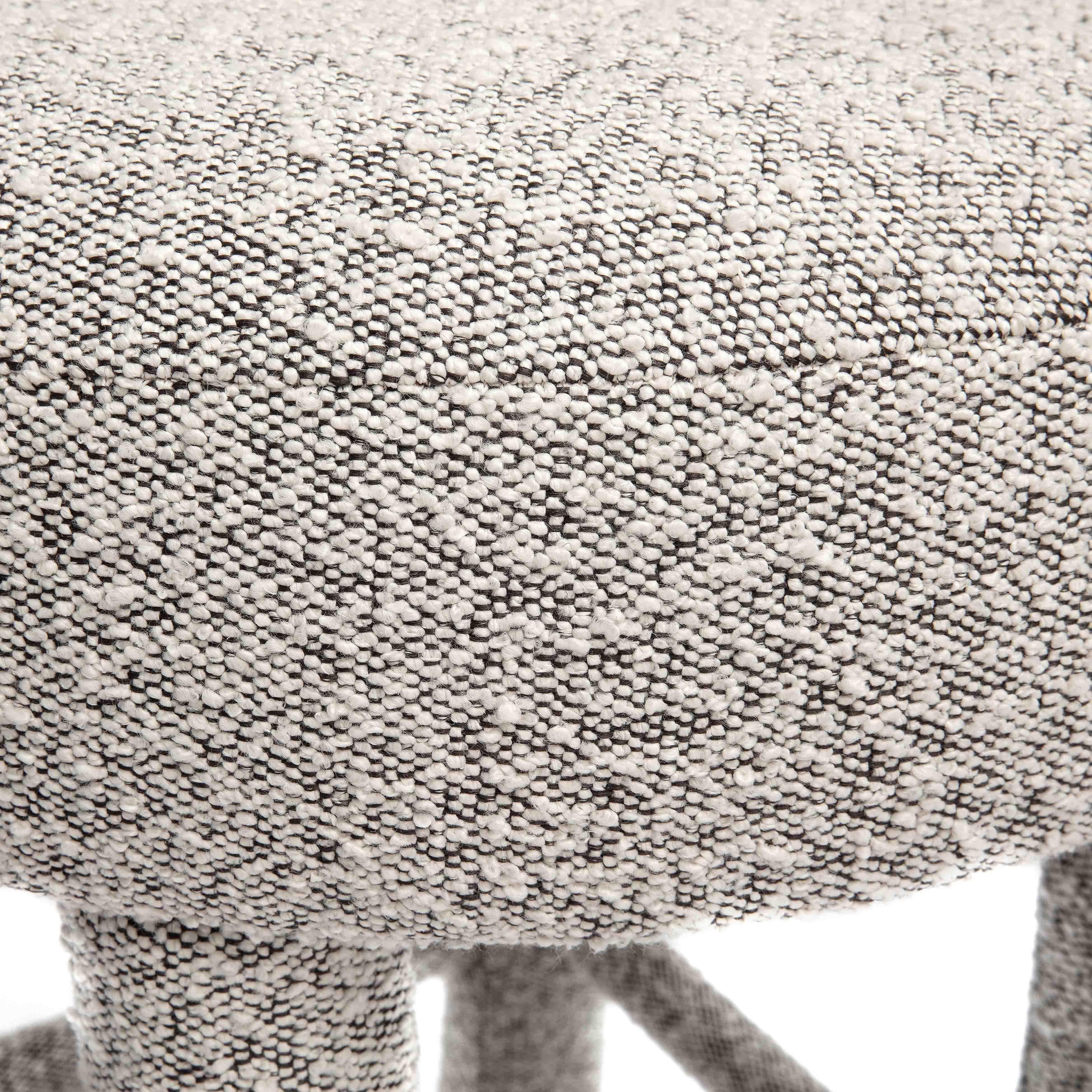 Tov Carmel Black &Amp; White Performance Boucle Counter Stool - Image 7