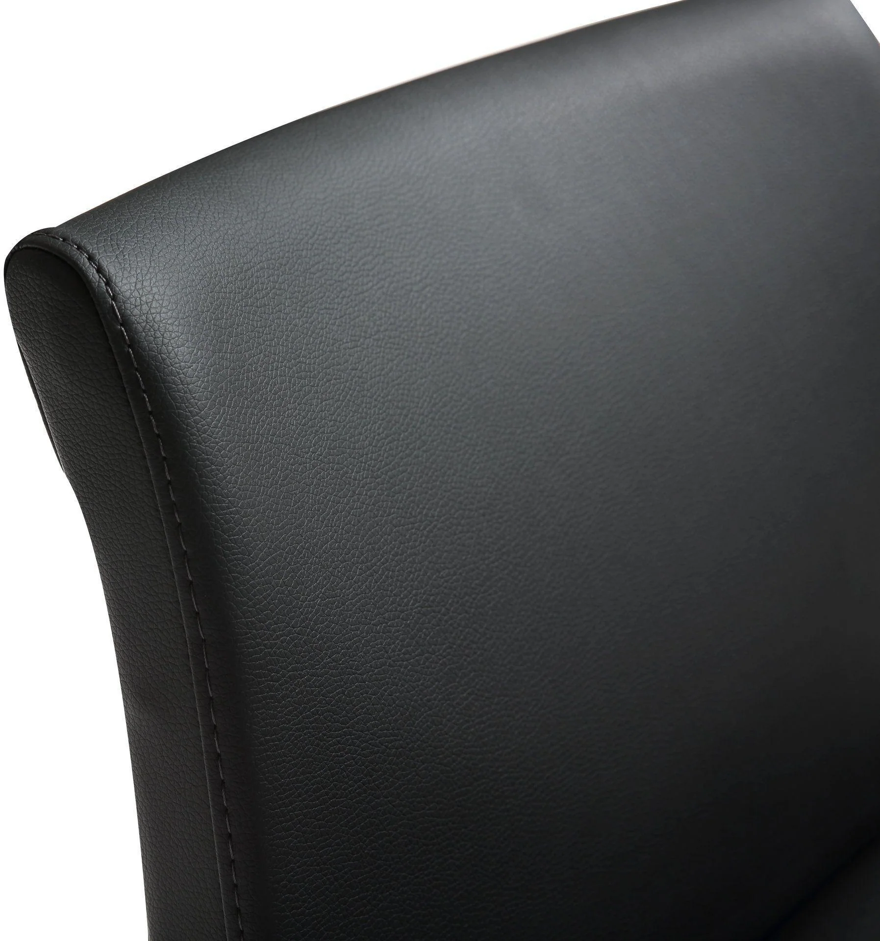 Tov Denmark Performance Vegan Leather Stool With Gold Base - Set Of 2 Bar Height - Image 2