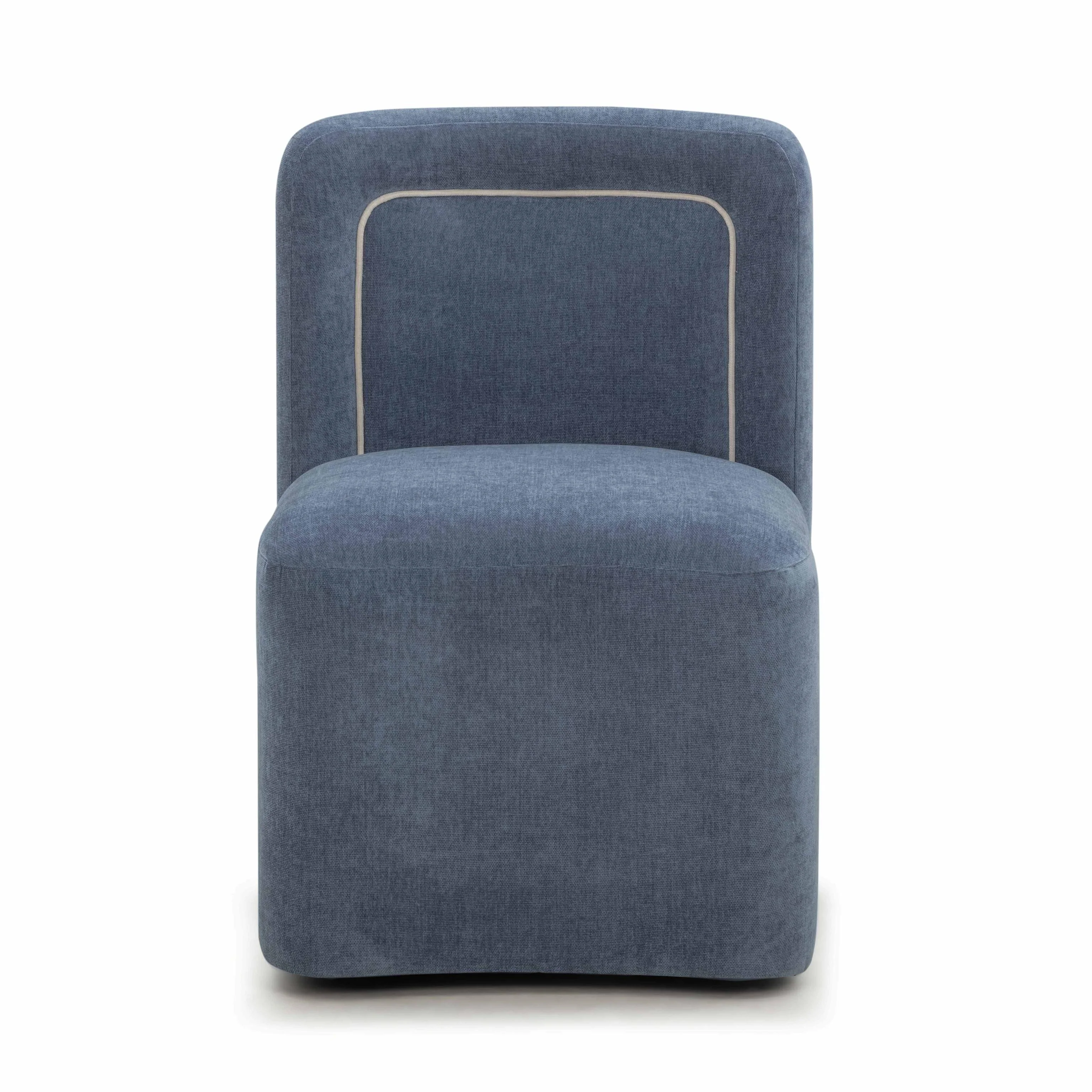 Tov Dolce Performance Velvet Rolling Desk Chair