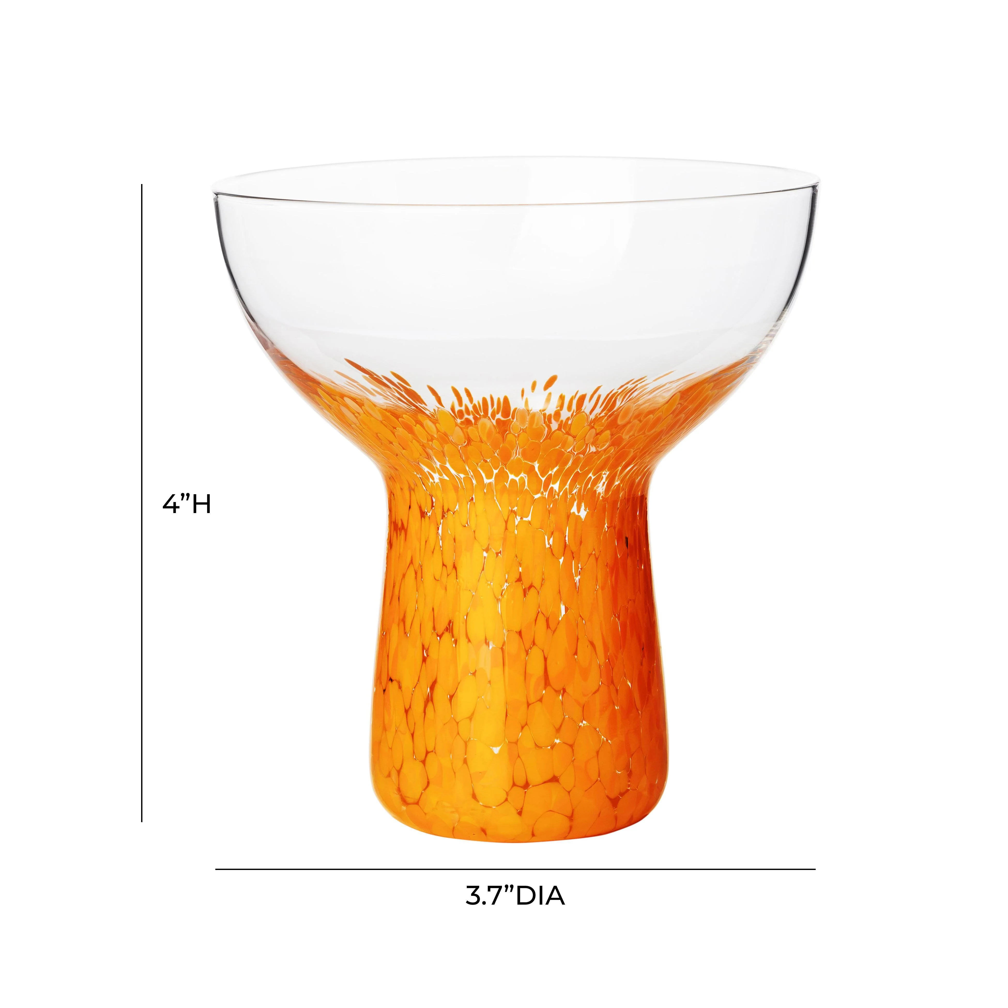 Tov Dottie Handblown Cocktail Glass - Set Of 4 - Image 7