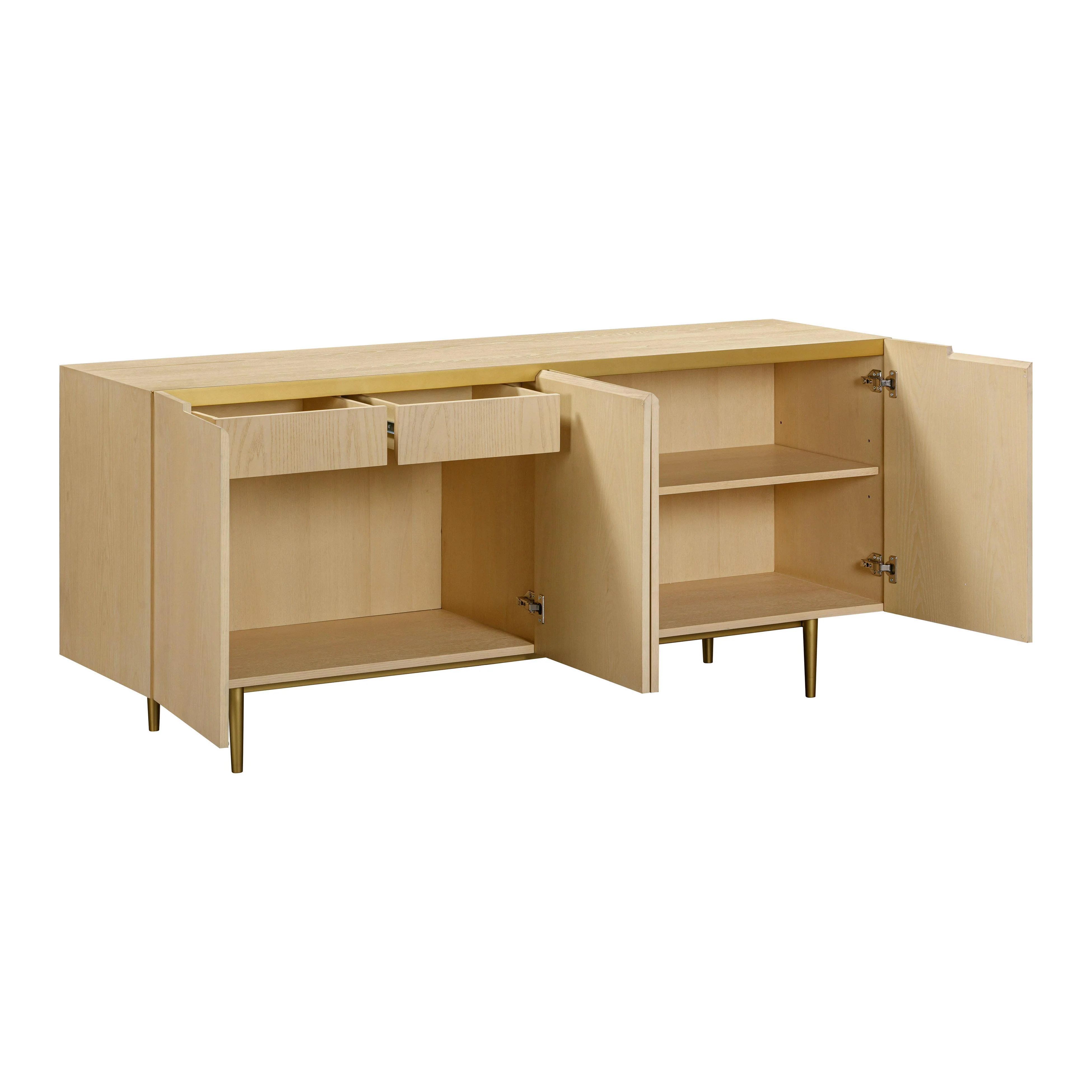 Tov Echo 70" Washed Natural Ash Sideboard - Image 5