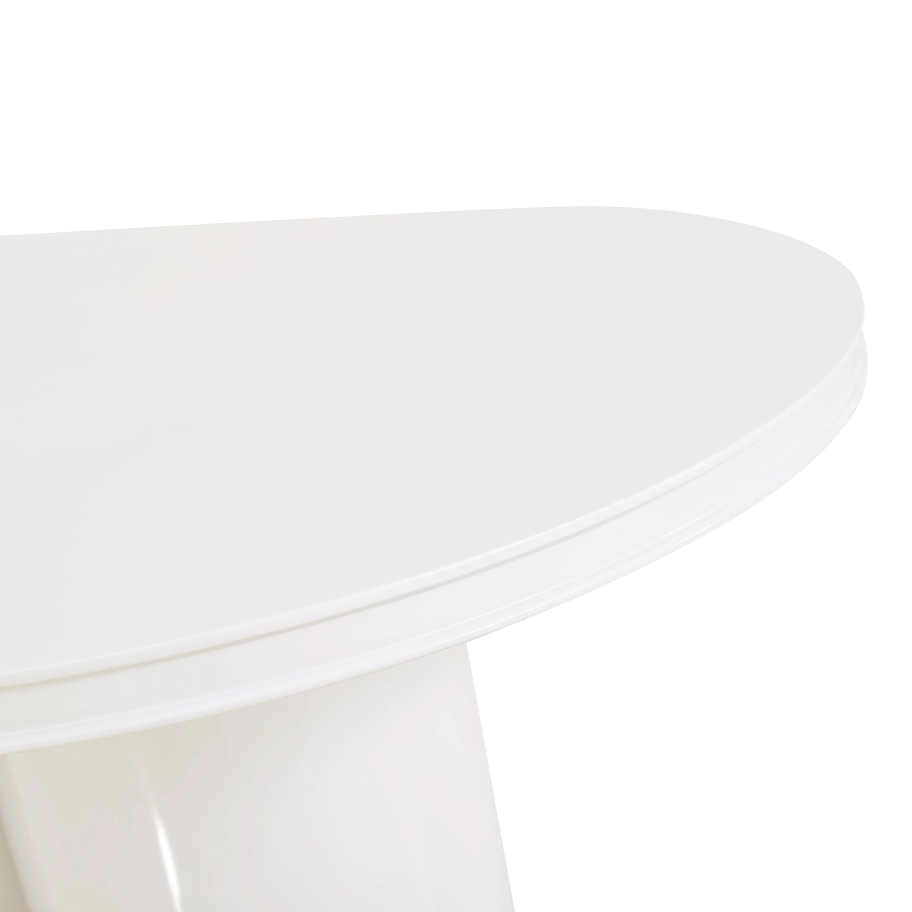 Tov Elora 79" Lacquer Oval Dining Table - Image 8
