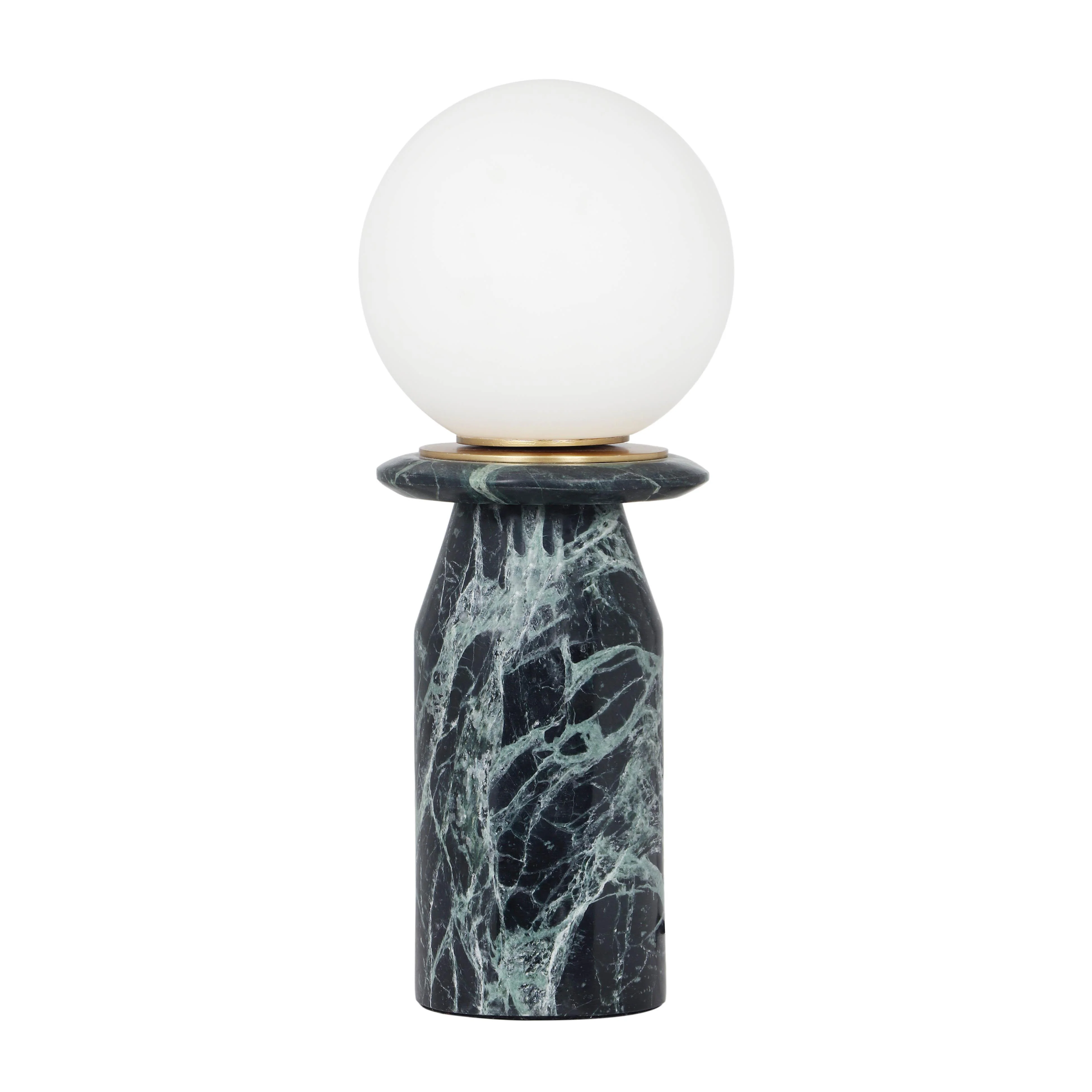 Tov Globe Malachite Green Marble Lamp - Image 3