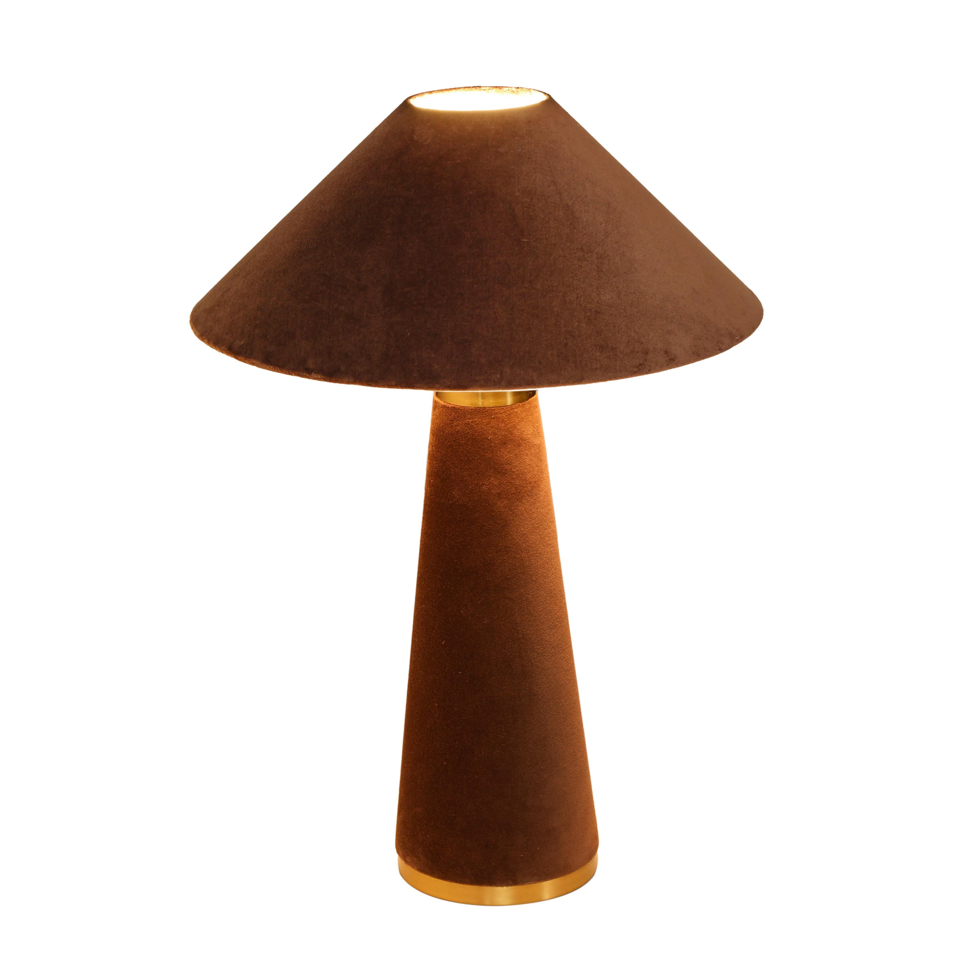 Tov Graham Velvet Table Lamp - Image 6