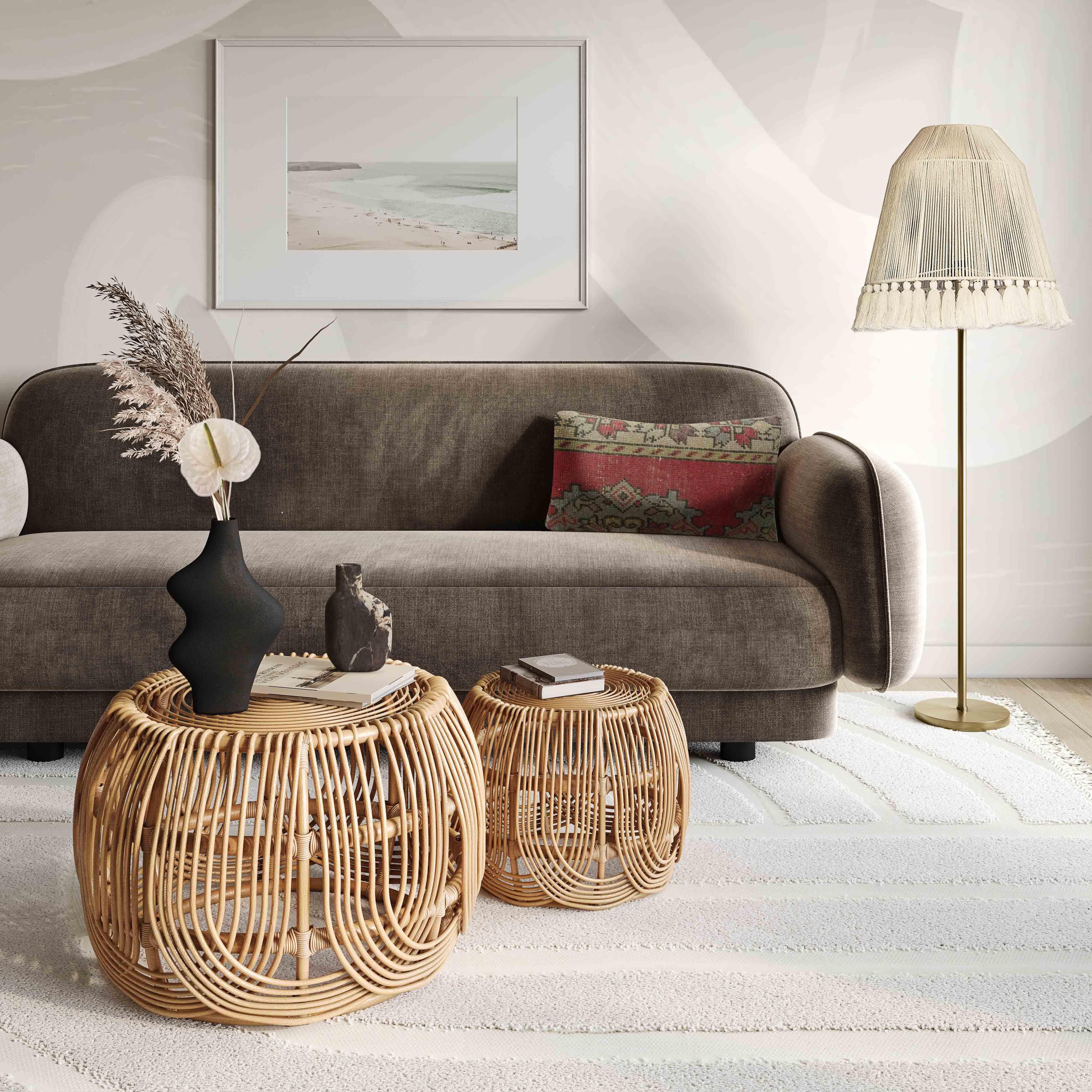 Tov June White Floor Lamp Tall - Image 2