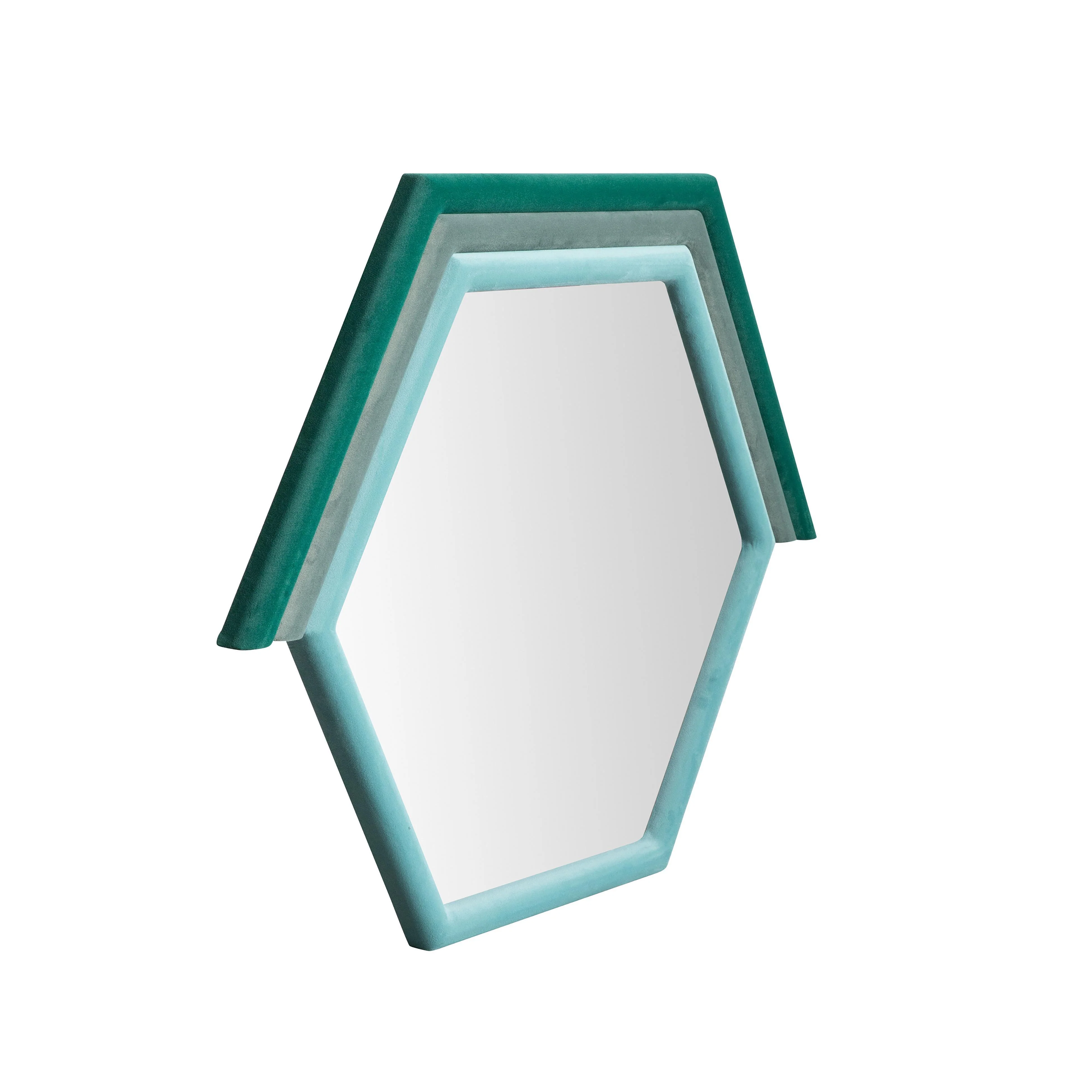 Tov Lally 31.5"X24" Velvet Prism Wall Mirror - Image 2