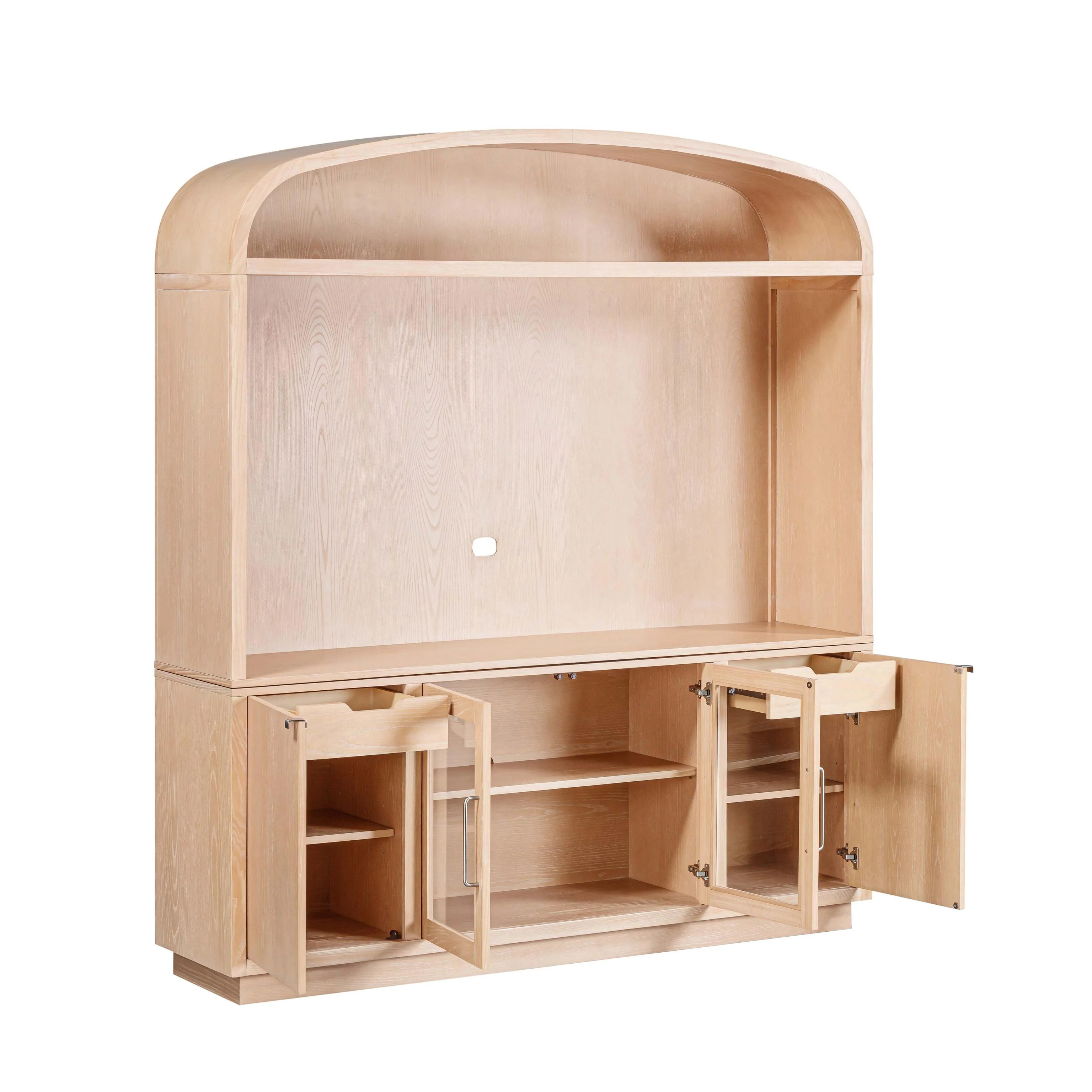 Tov Marlow 77" Wood Entertainment Center - Image 6