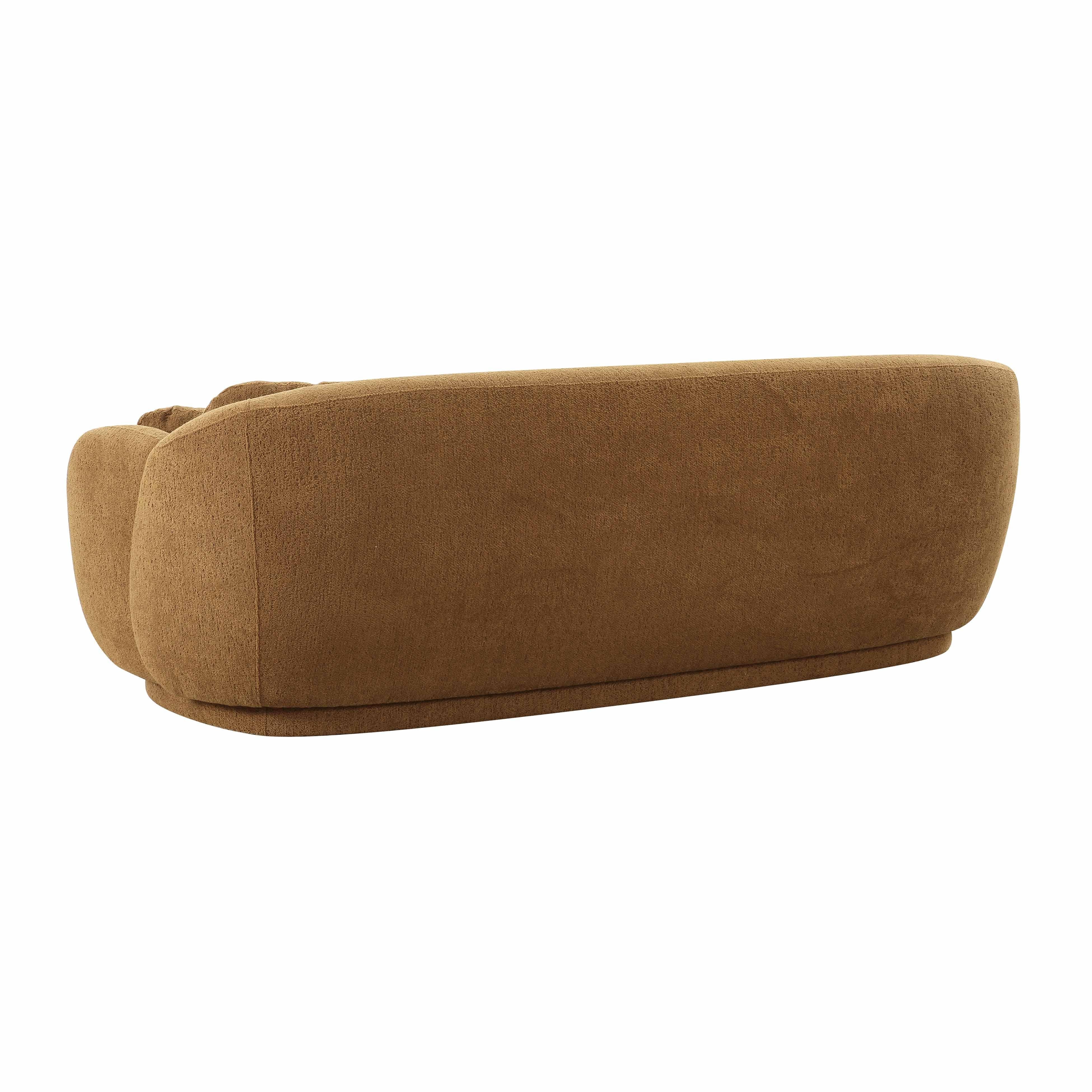 Tov Misty Brown Boucle Sofa - Image 6