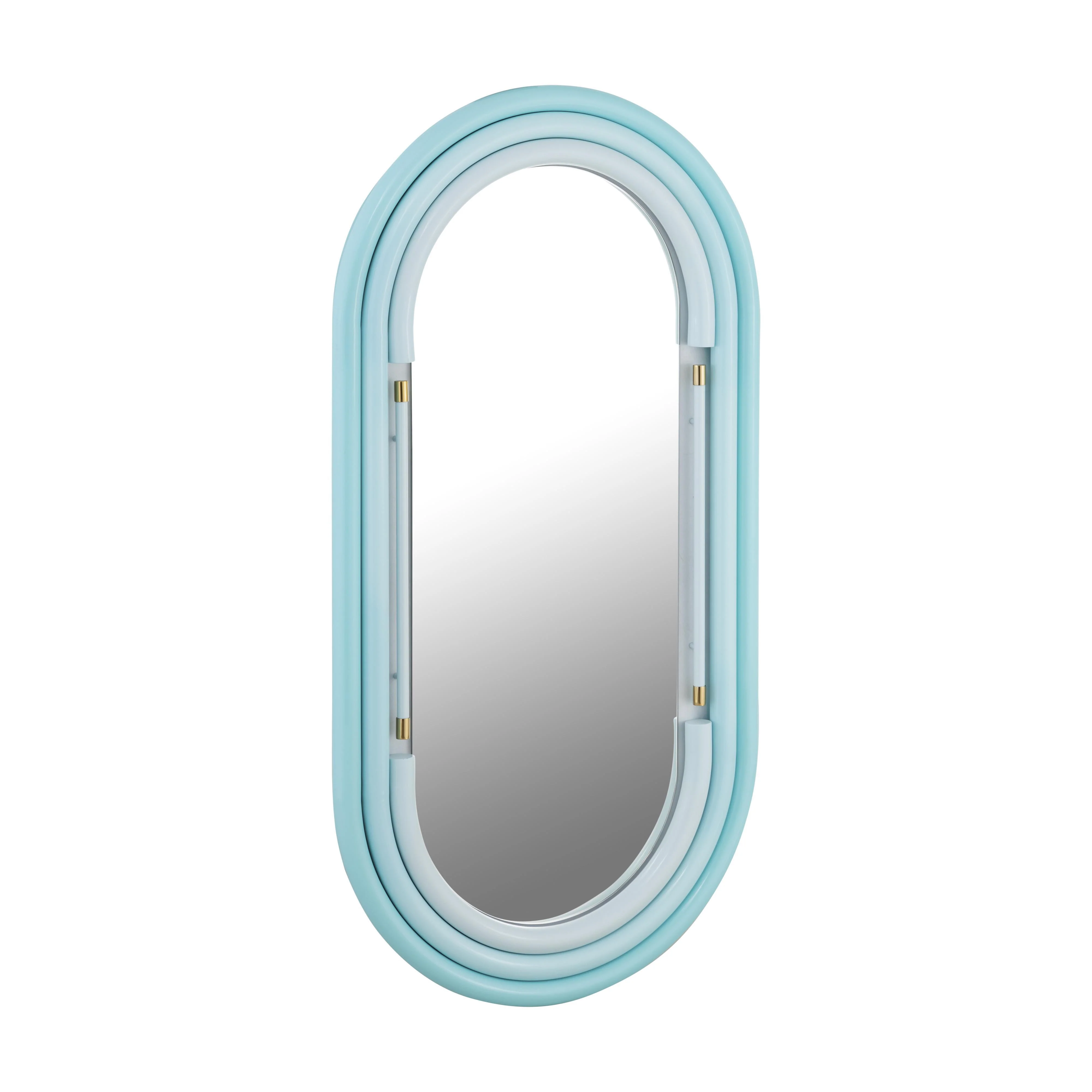 Tov Neon Oval Wall Mirror (26"X50"-28"X58") Medium - Image 3