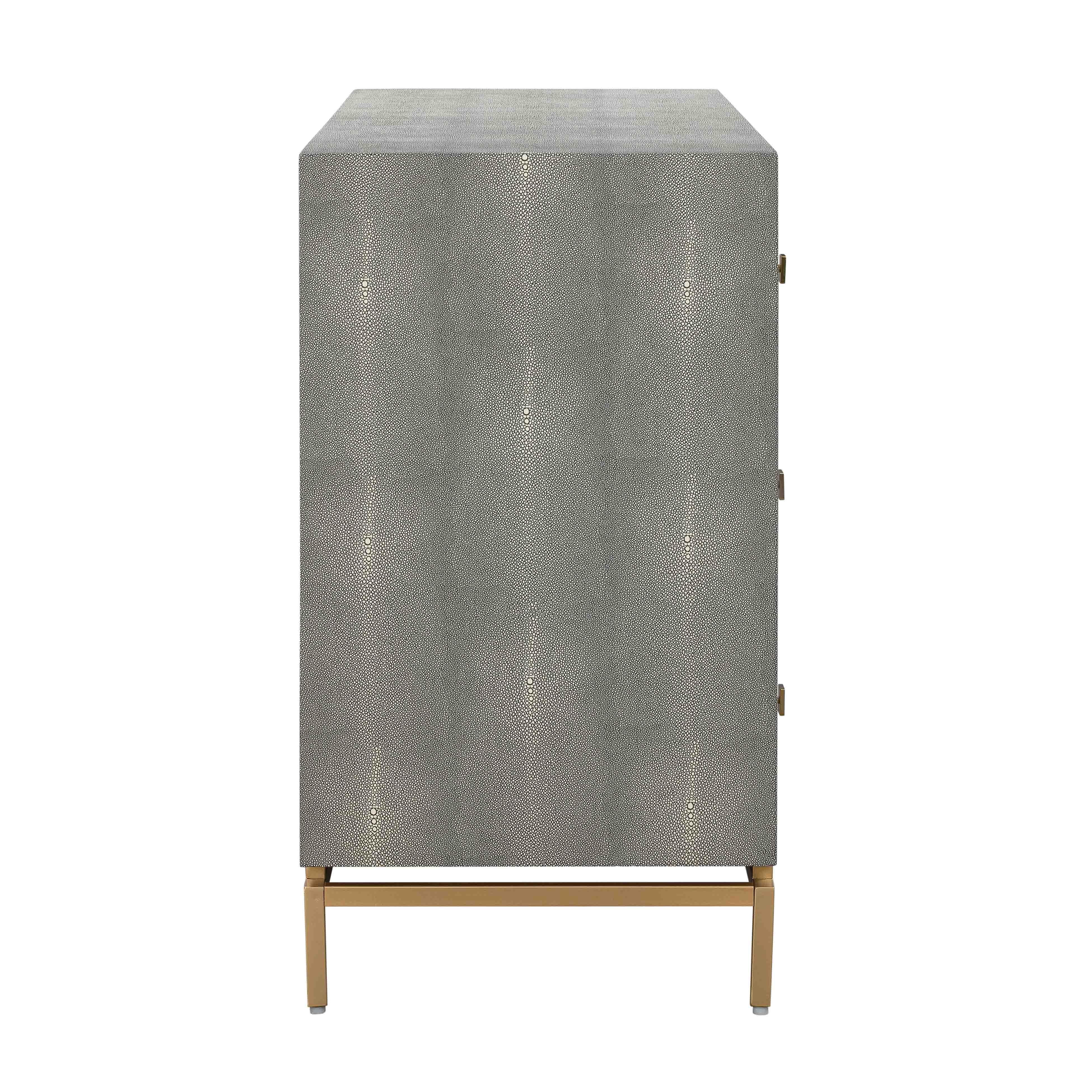 Tov Pesce Shagreen 6 Drawer Dresser - Image 4