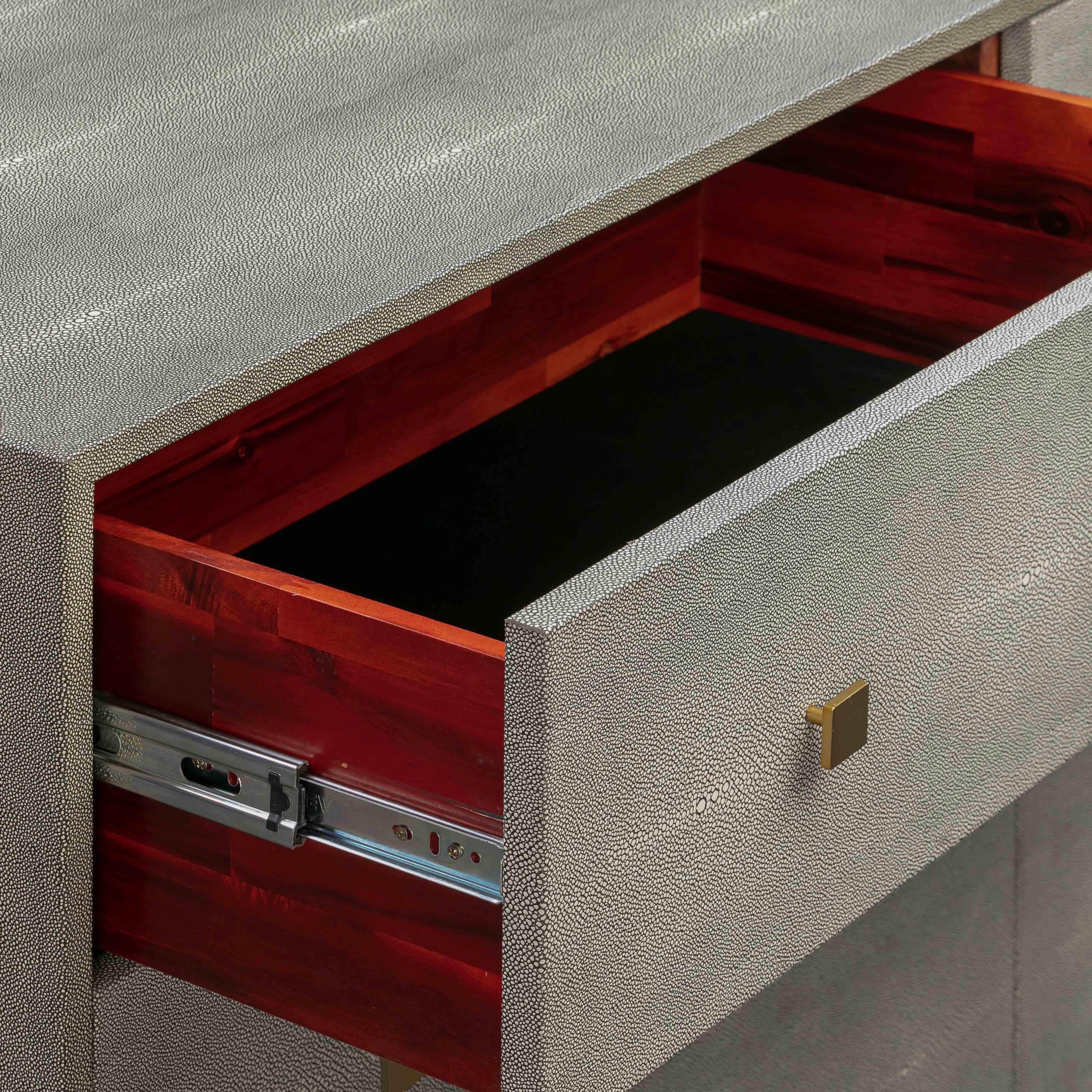 Tov Pesce Shagreen 6 Drawer Dresser - Image 7