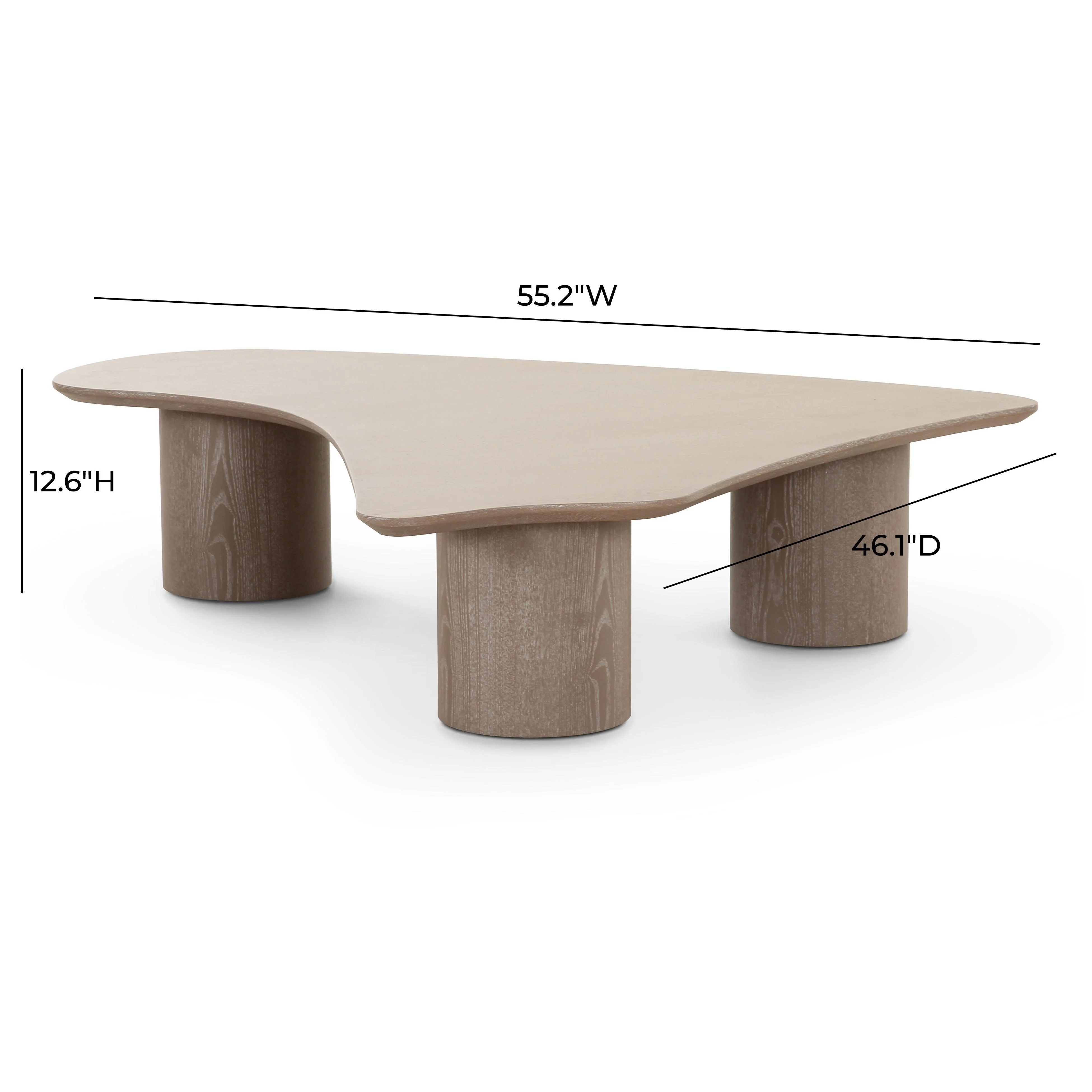 Tov Rhema 2-Piece Washed Ash Nesting Coffee Table Set - Image 4